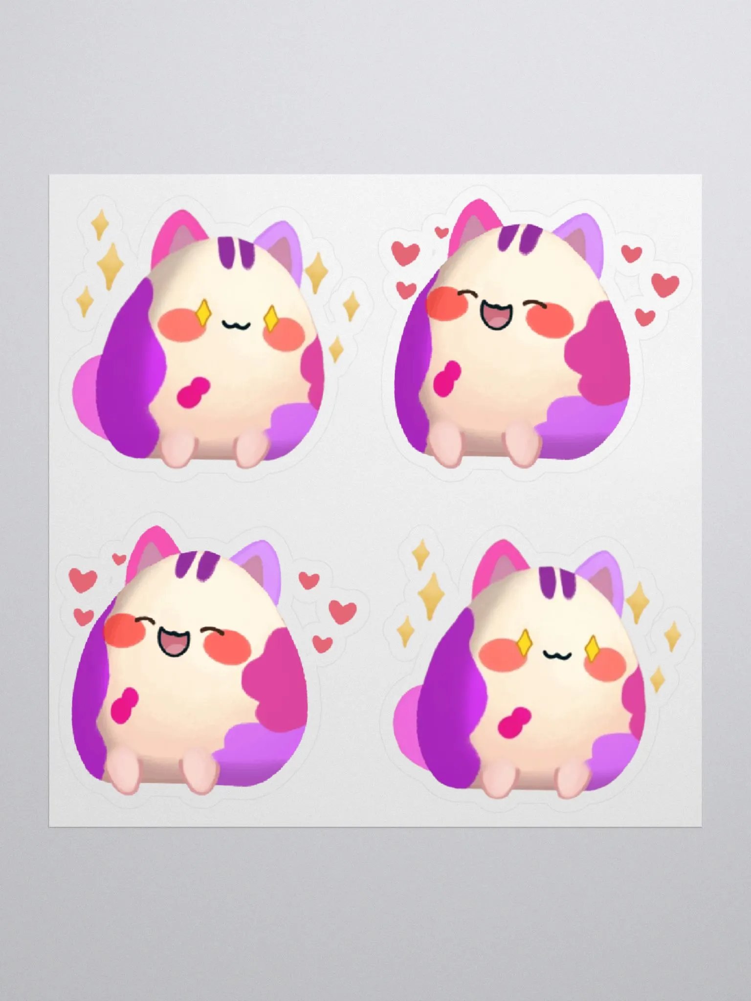 Cozy Cat Sticker Pack product image (1)