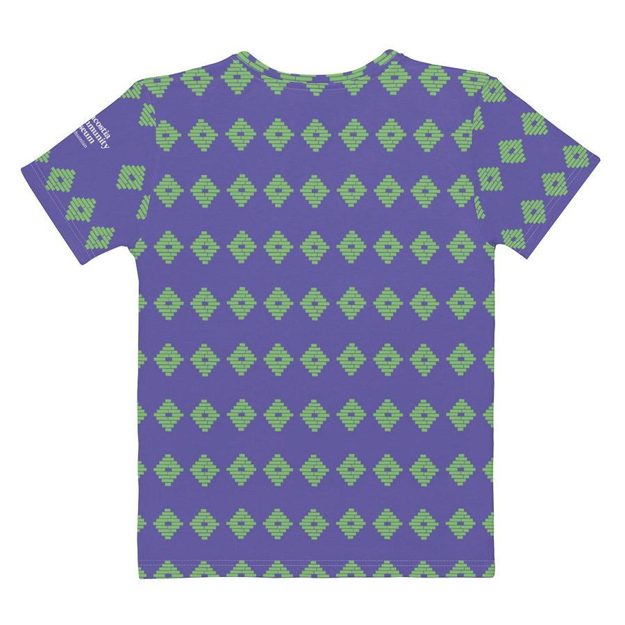 Anacostia Community Museum Tee - Purple/Green (Women’s) Image 2