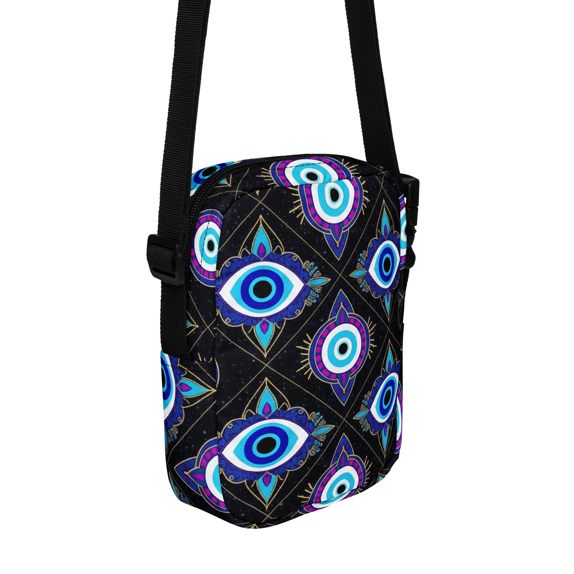 Evil Eye Protection- All-Over Crossbody Bag product image (3)