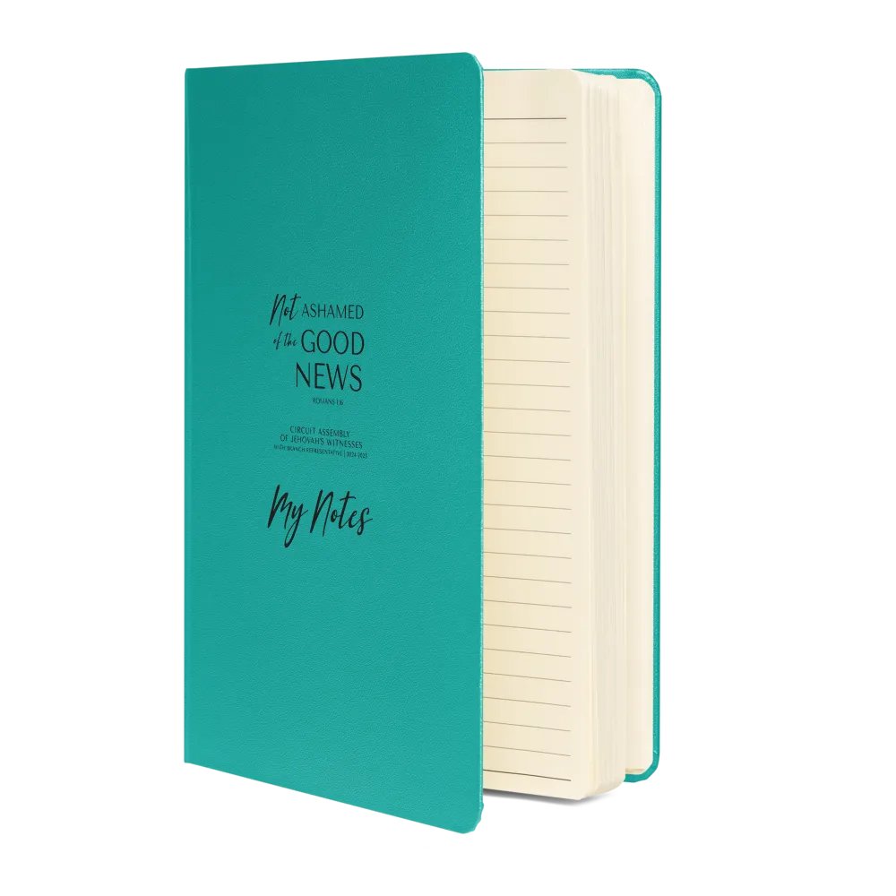 'Not Ashamed of the Good News' Hardcover Notebook product image (42)