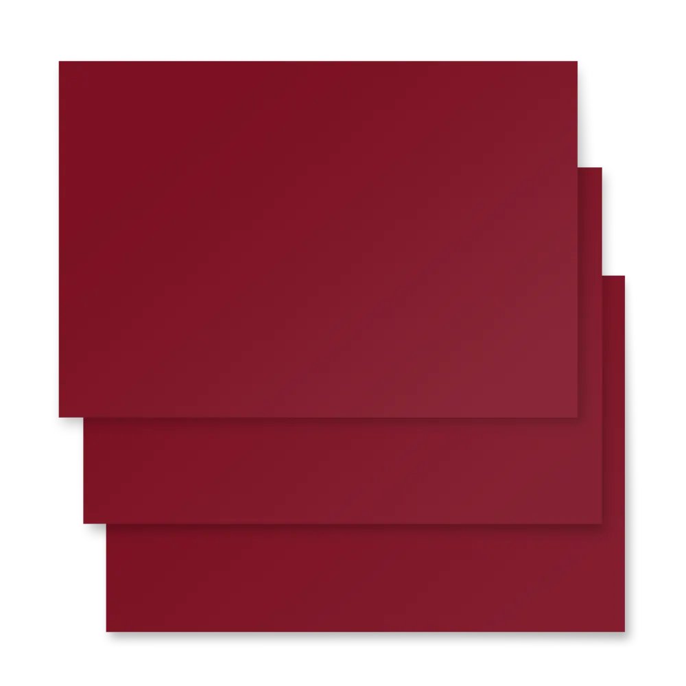 Burgundy Solid Holiday Christmas Wrapping Paper Sheets (3) product image (5)