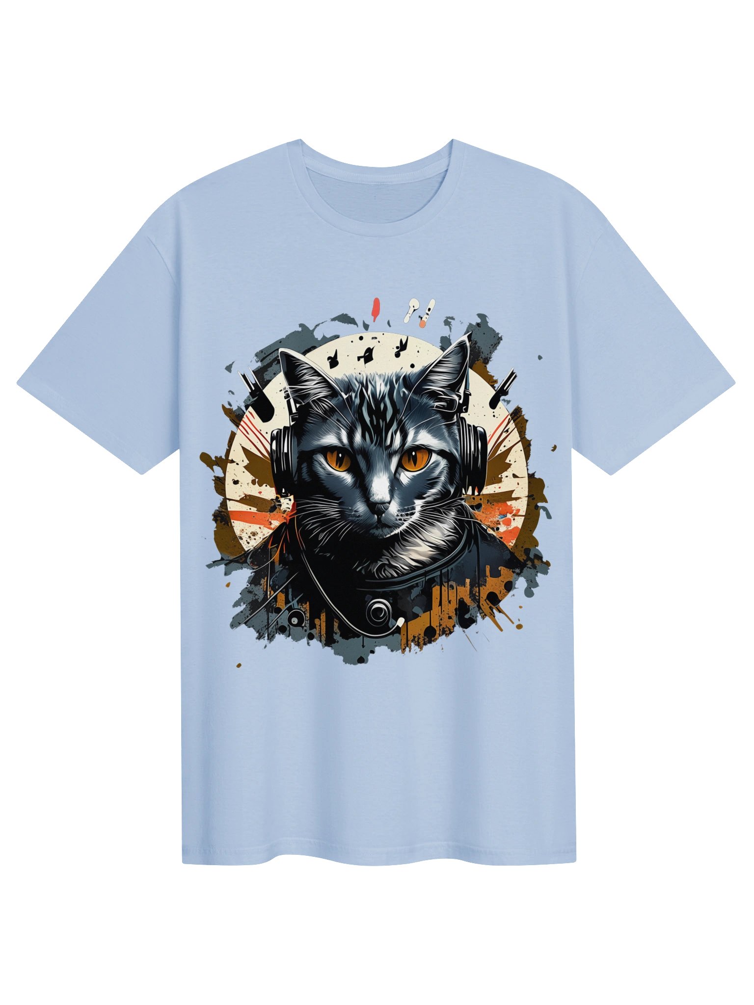 Black Cat T-Shirt | Fierce Gothic Cat Graphic Tee for Cat Lovers product image (11)