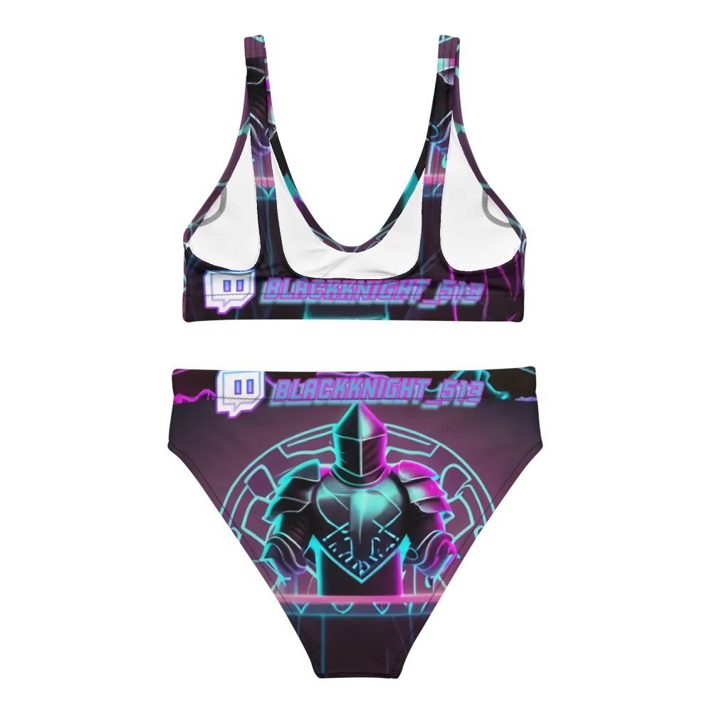 Blackknight513 All-Over Print Recycled High Waisted Bikini product image (4)