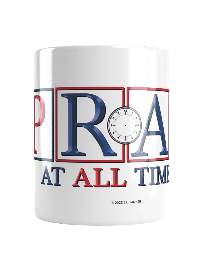 Pray At All Times White Ceramic Mug product image (5)