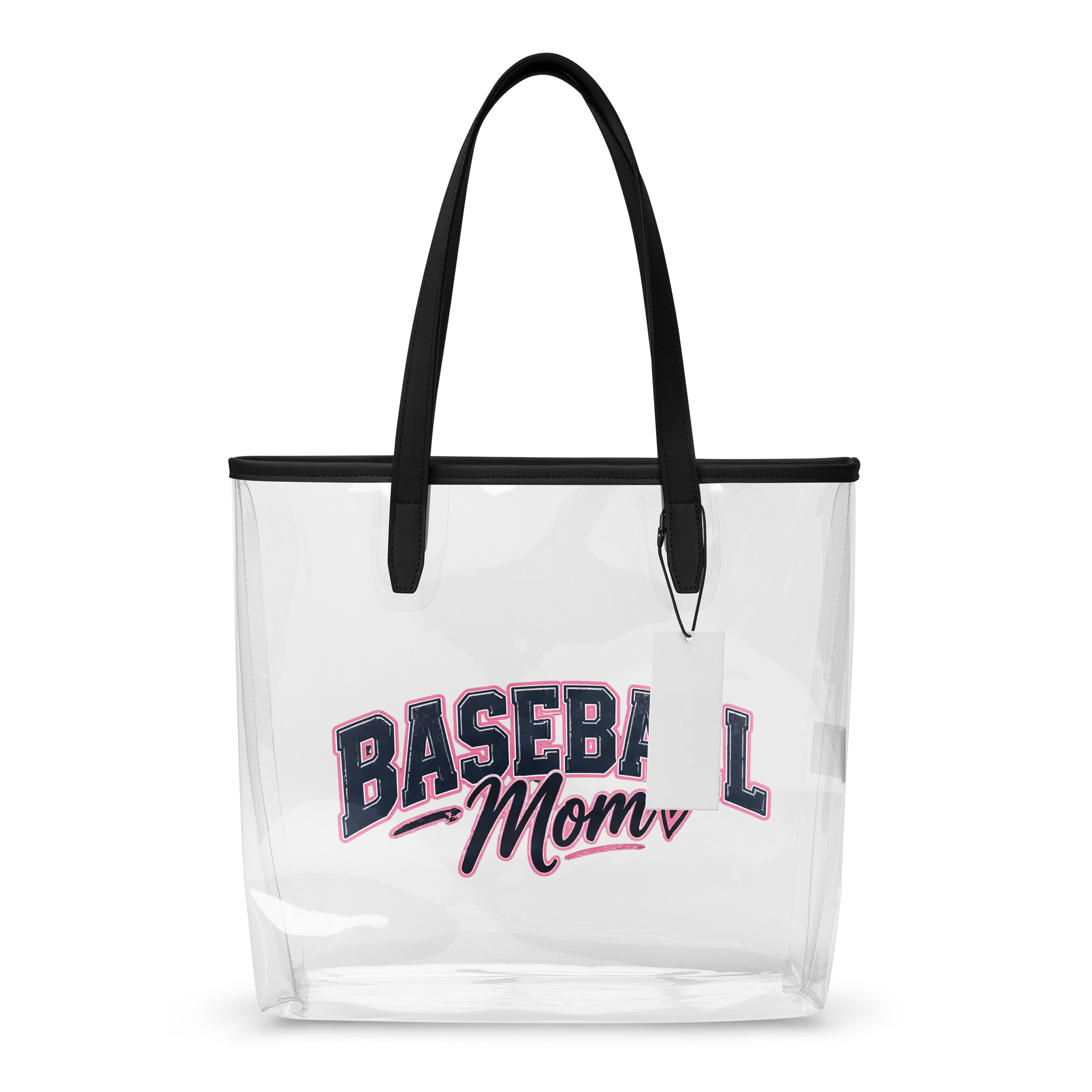 Baseball Mom Clear Tote Bag | Game Day Essentials Bag product image (2)