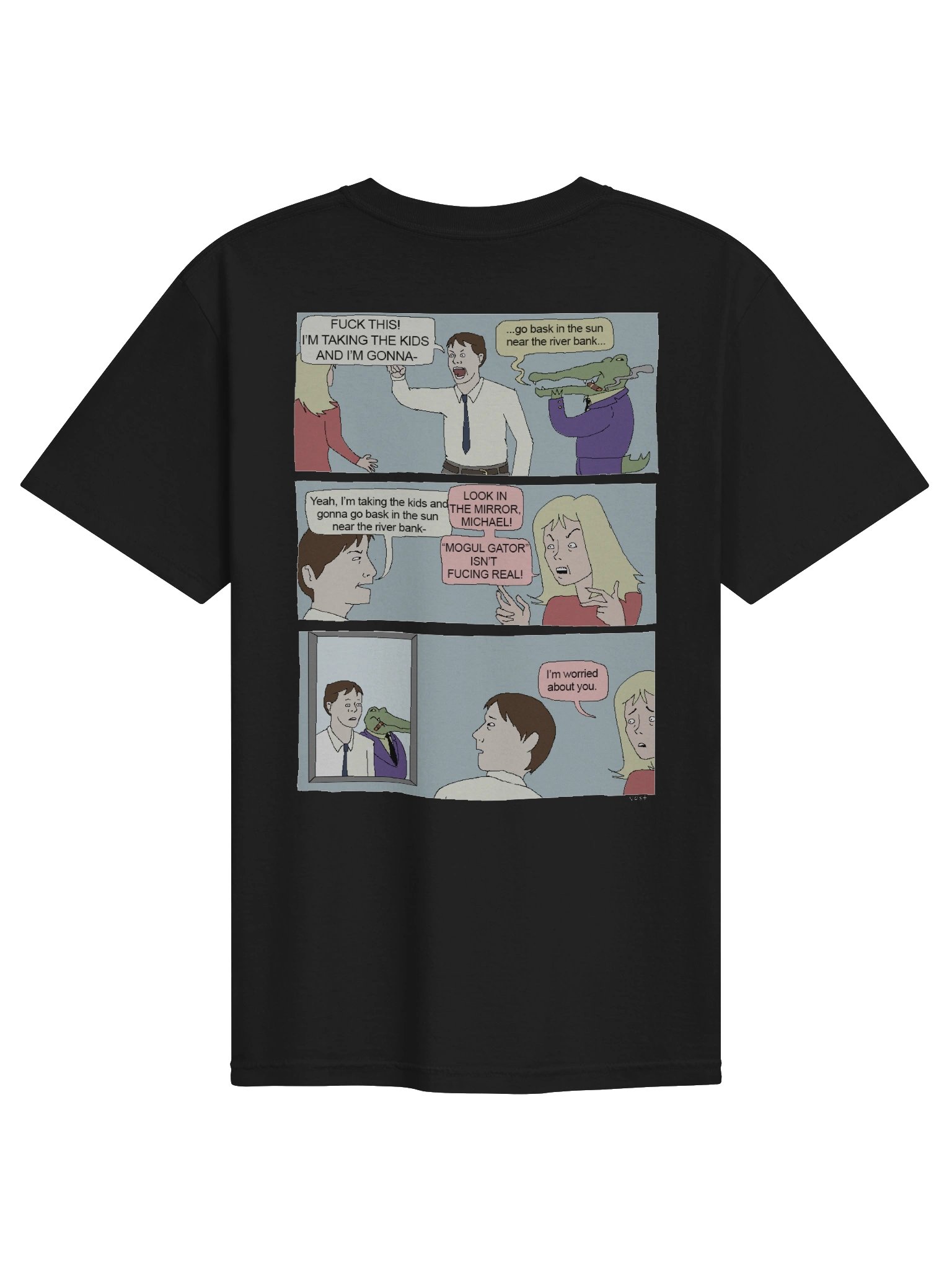 Mogul Gator Comic - Black product image (2)