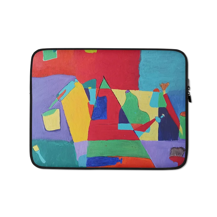 Malutensilien abstrakt Laptoptasche product image (1)