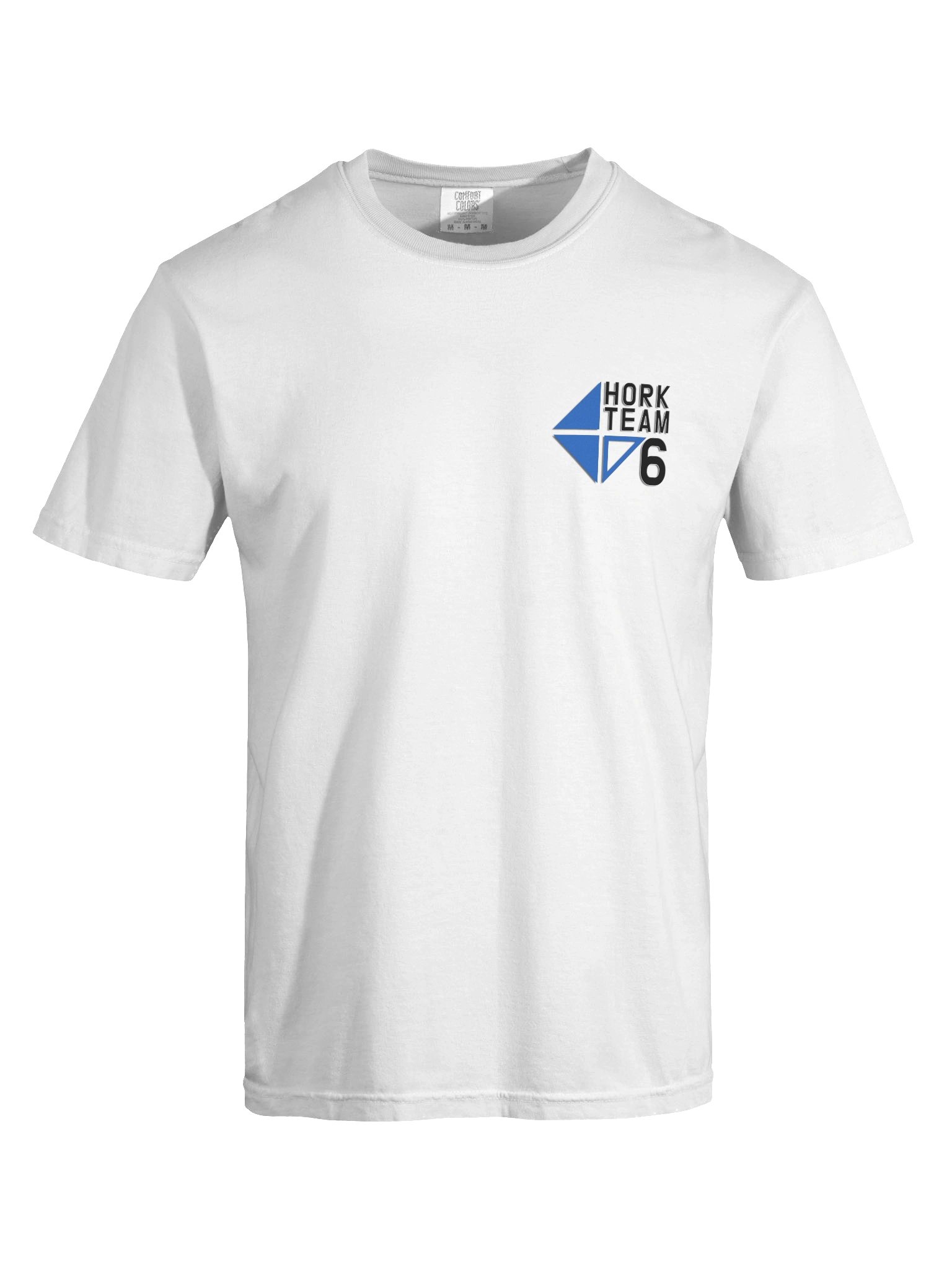 Hork Team 6 T-Shirt (Black Text) product image (5)