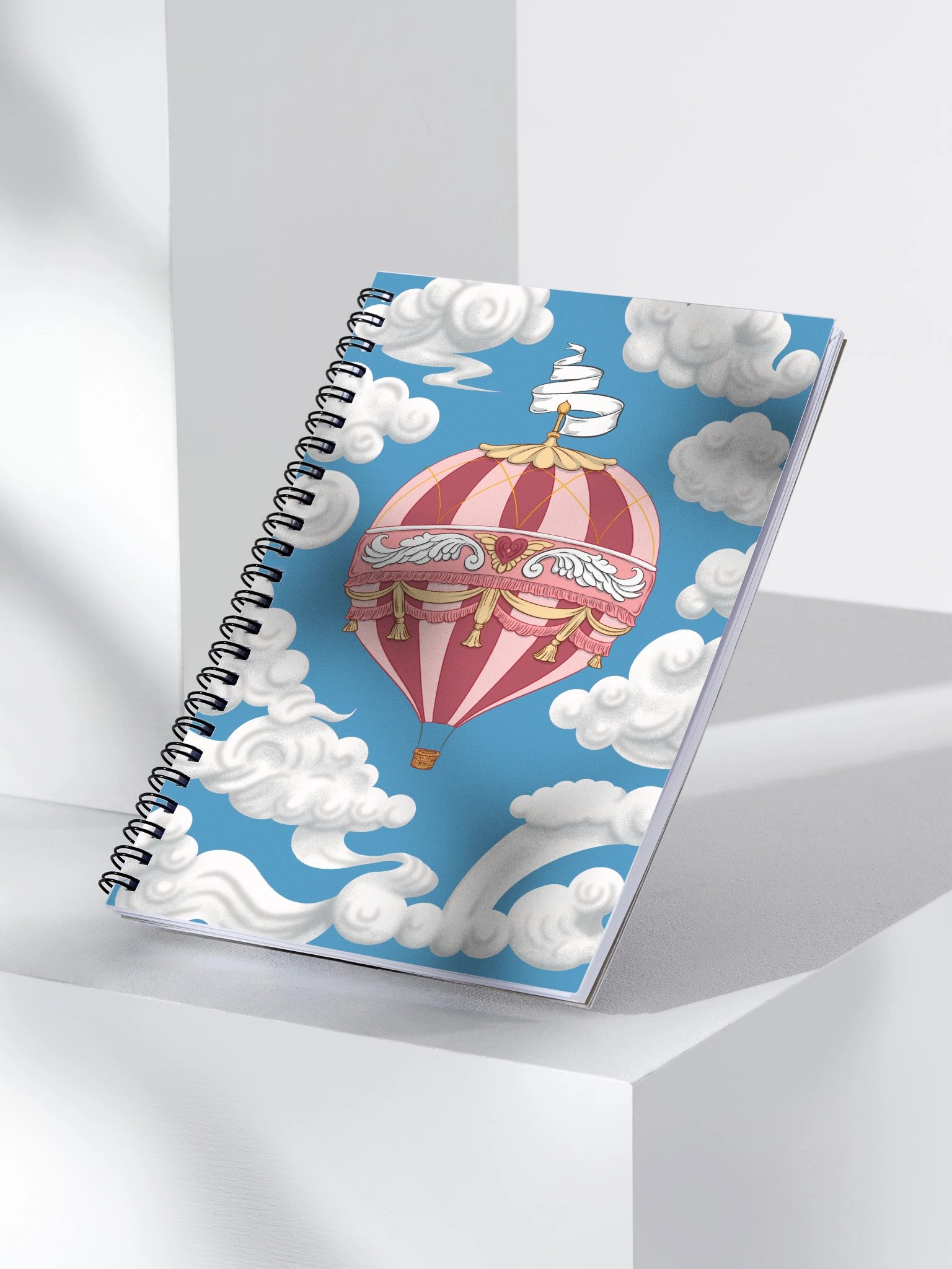 Whimsical Sky Dreams Spiral Notebook product image (3)