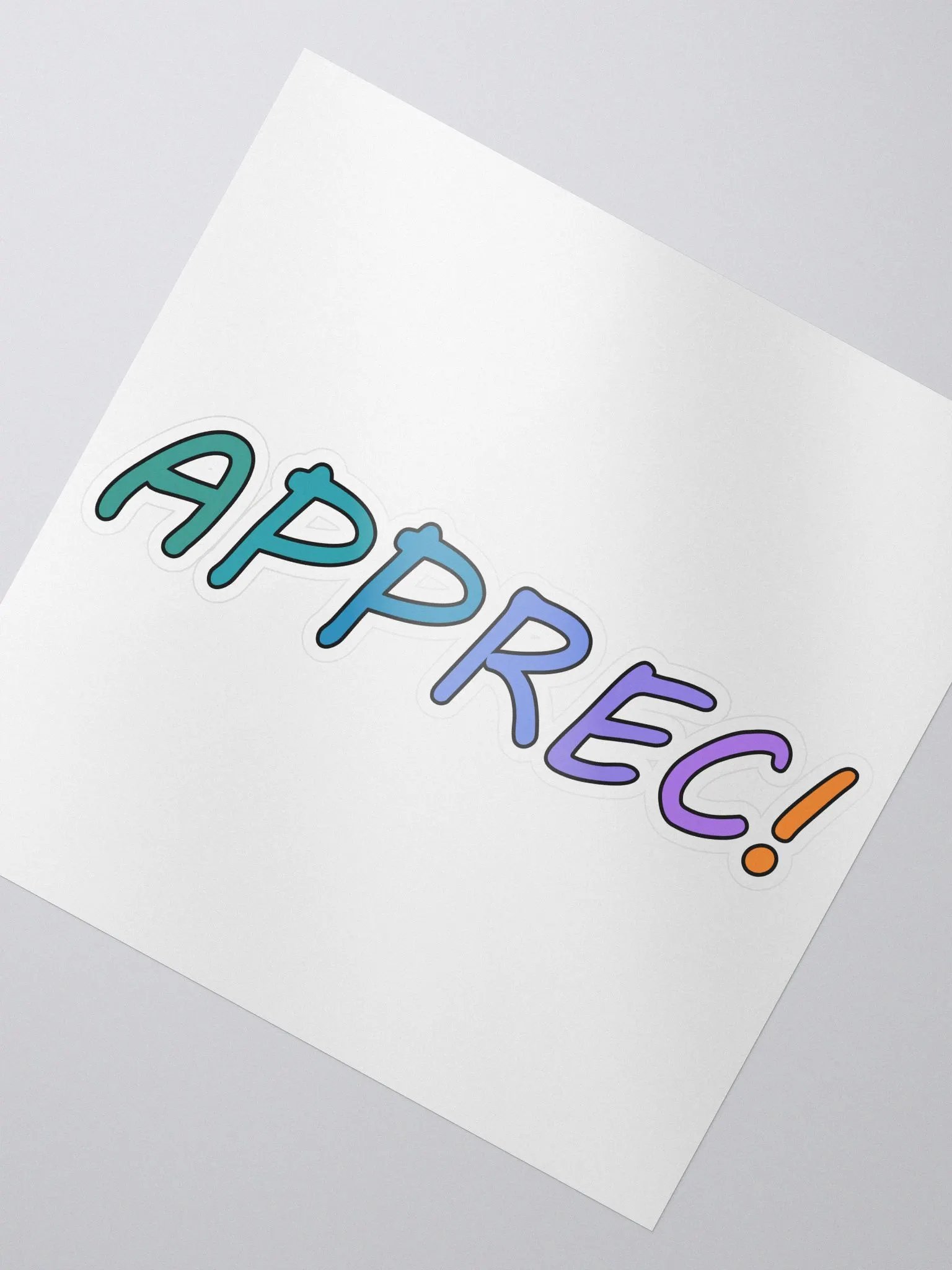 APPREC! STICKER product image (3)