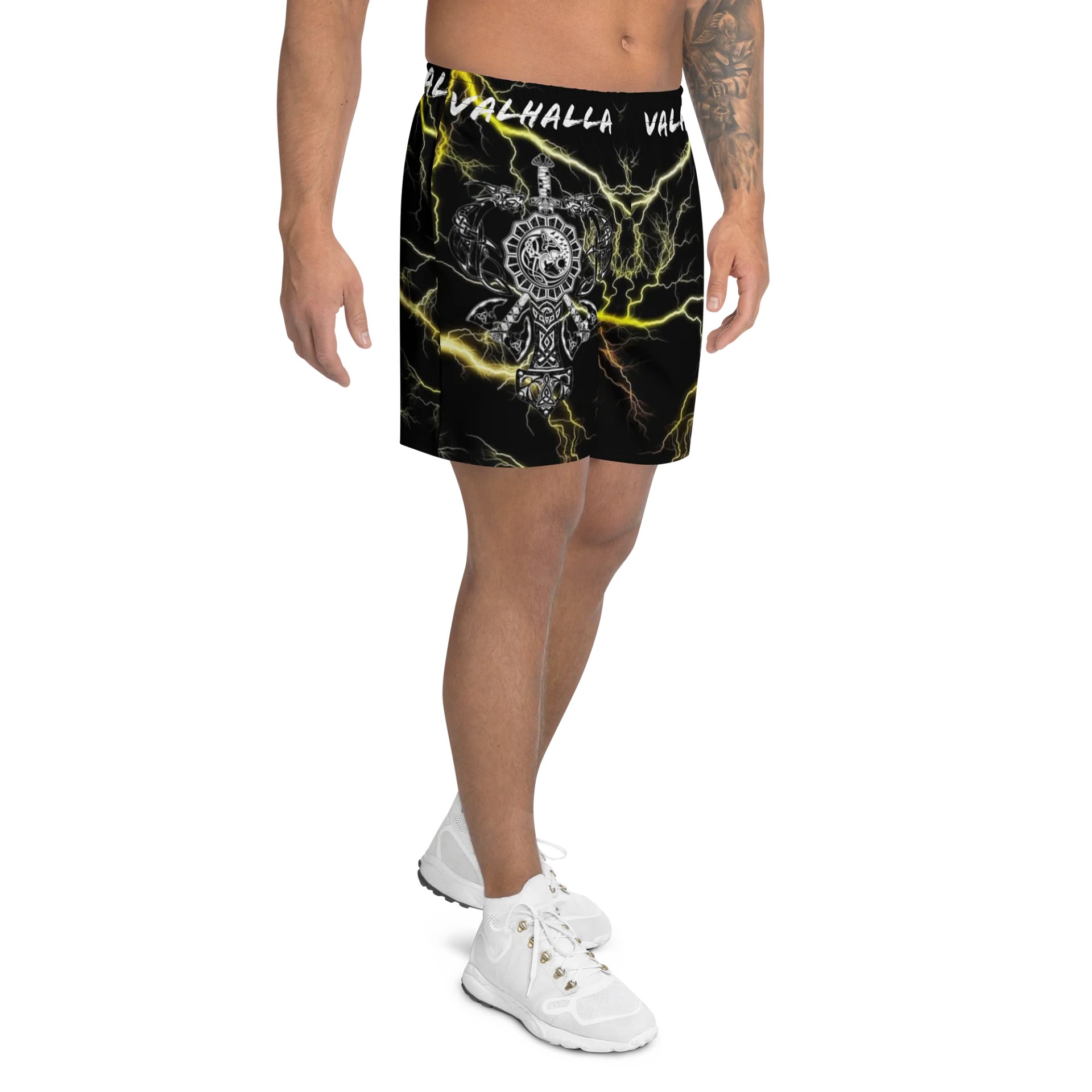 RapidDry Valhalla Viking Athletic Long Shorts product image (2)