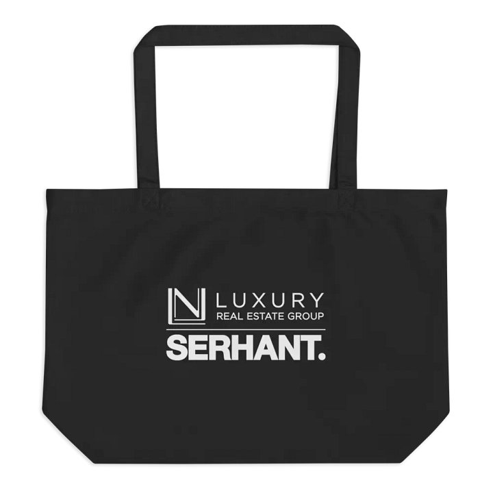 NJLRE X SERHANT ENCONSCIOUS COTTON TOTE product image (1)