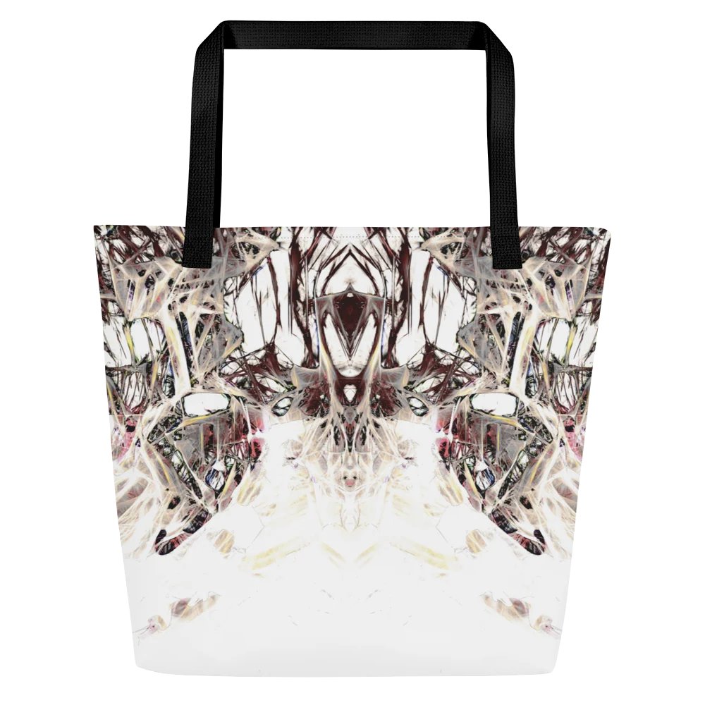 Shattered Monolith Large Tote Bag with Pocket product image (1)