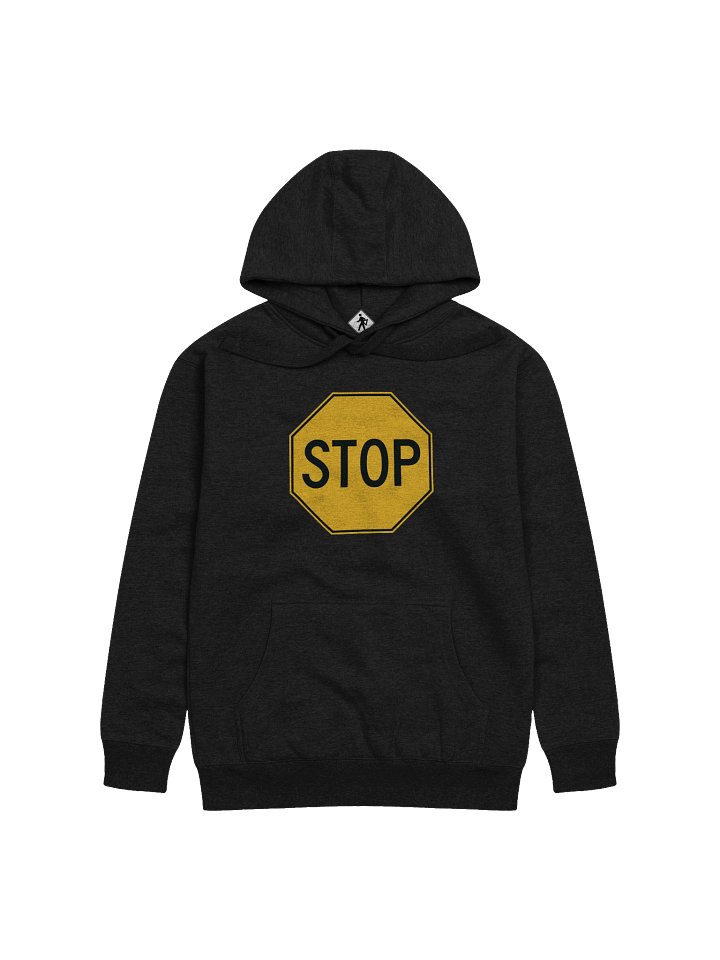 Yellow Stop Sign Premium Hoodie product image (1)