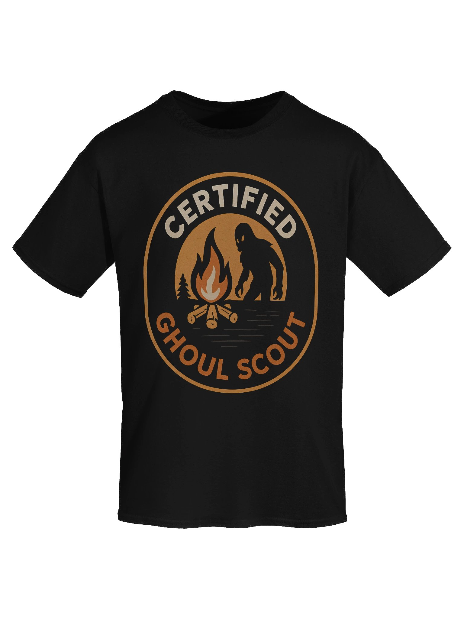 Certified Ghoul Scout Campfire T-Shirt product image (7)