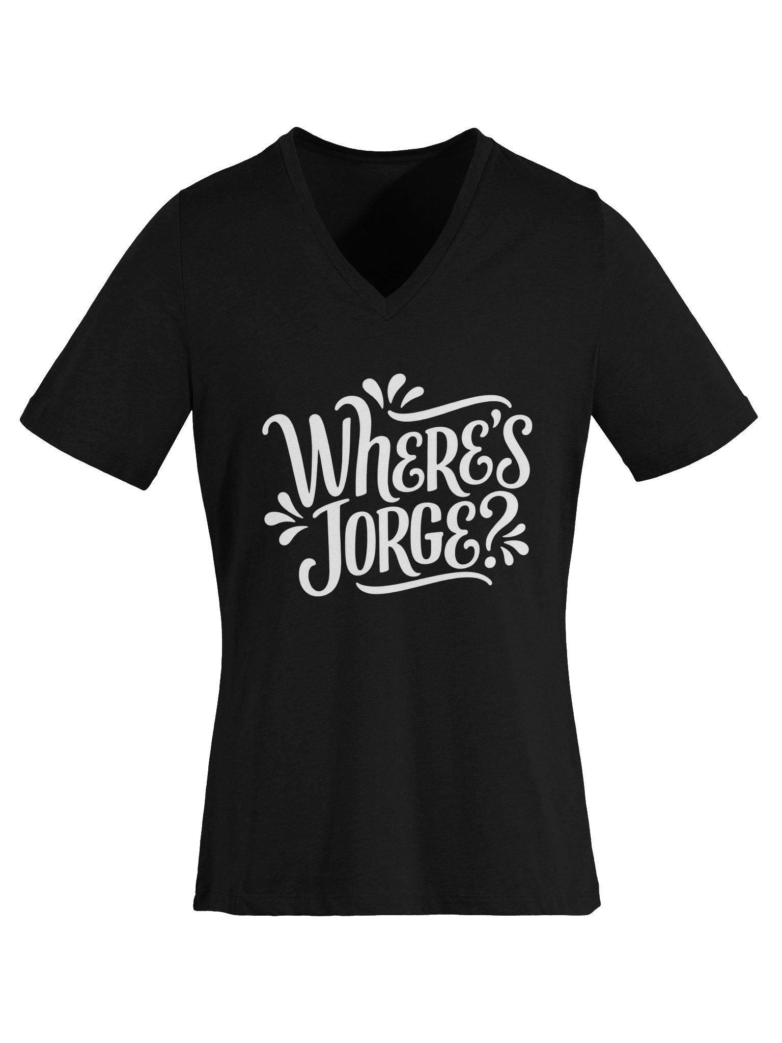 WHERE’S JORGE? V-NECK product image (10)