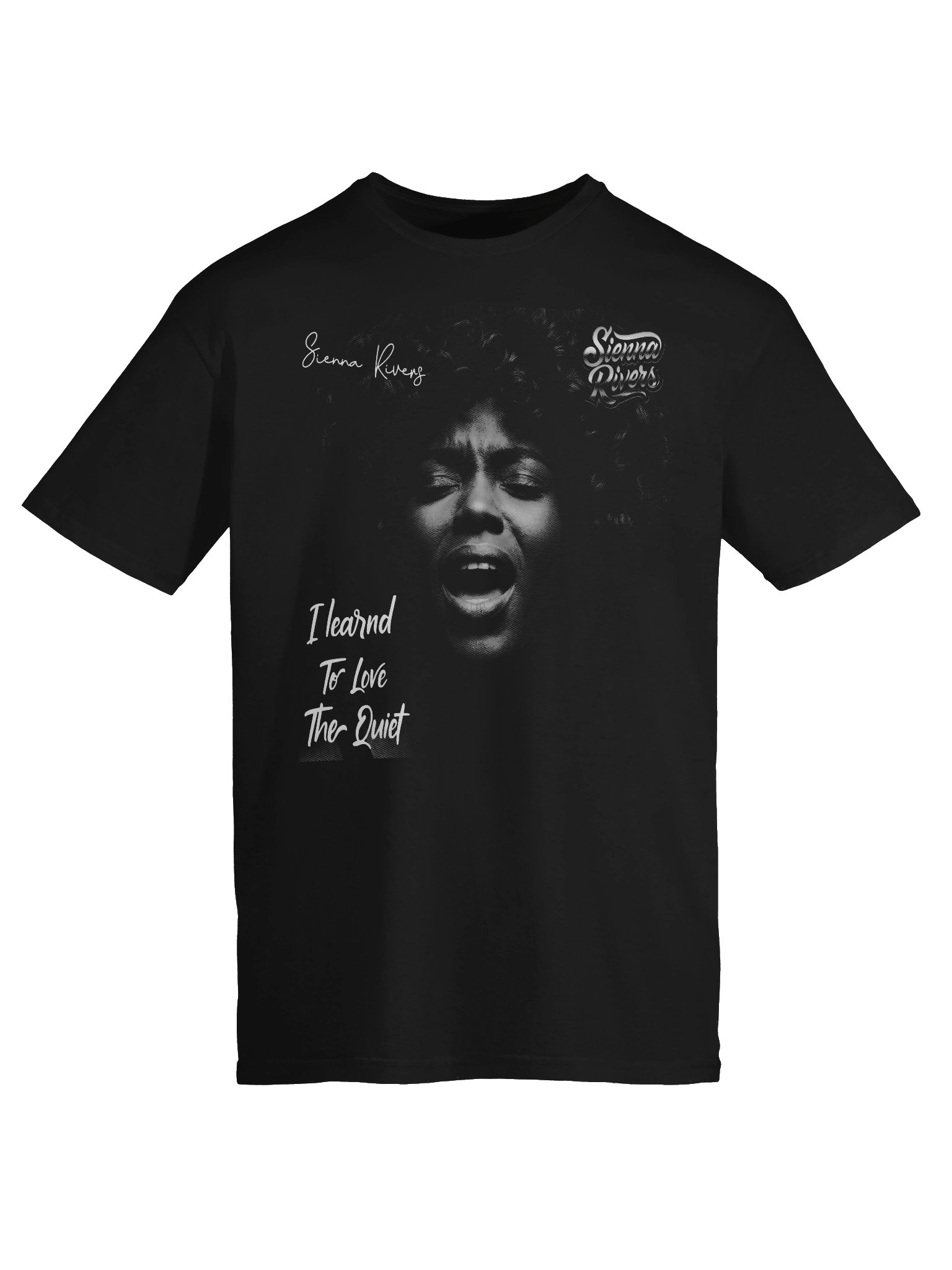 Sienna Rivers – “I Learnd To Love The Quiet” Autograph Series Tee product image (5)