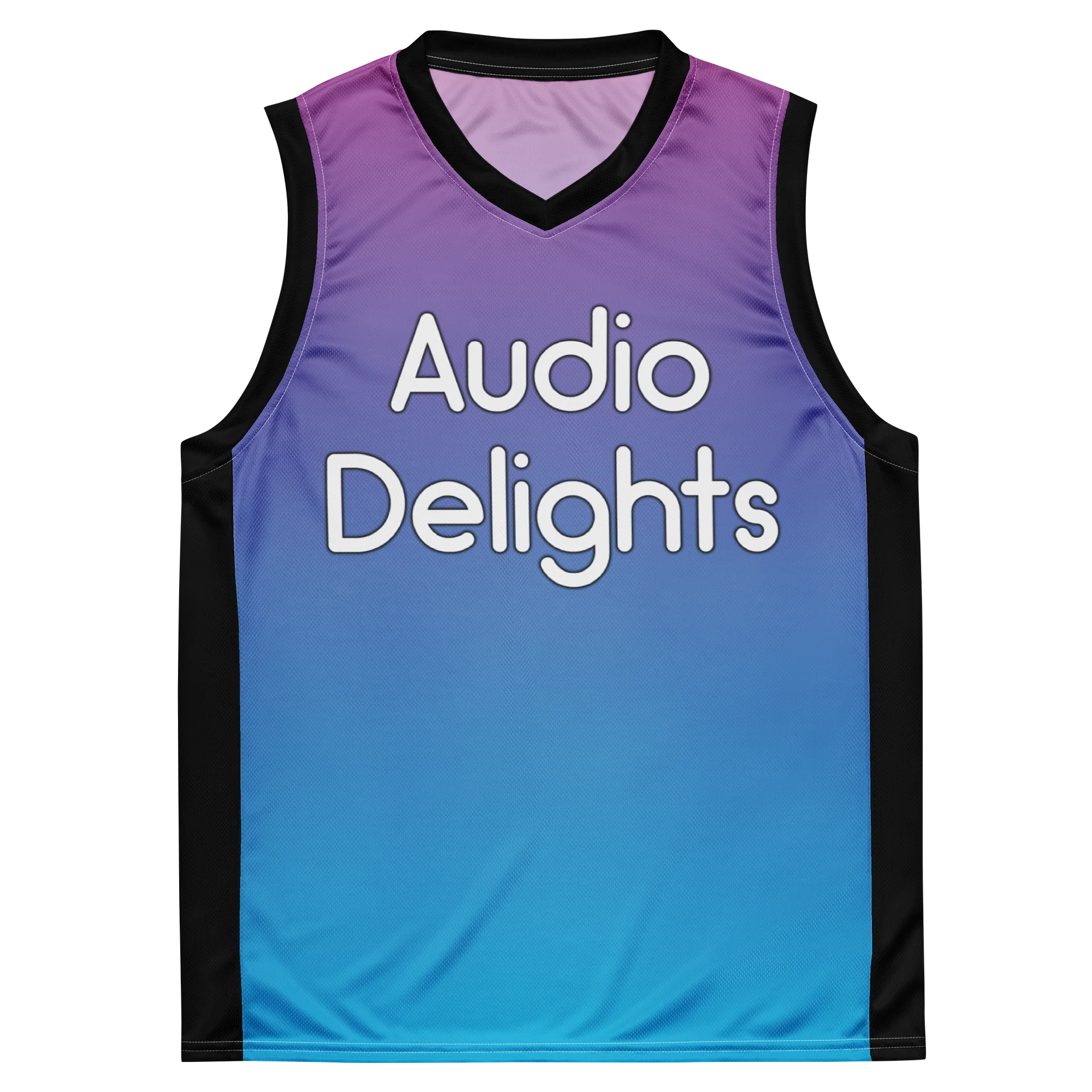 Audio Delights Basketball Jersey product image (2)