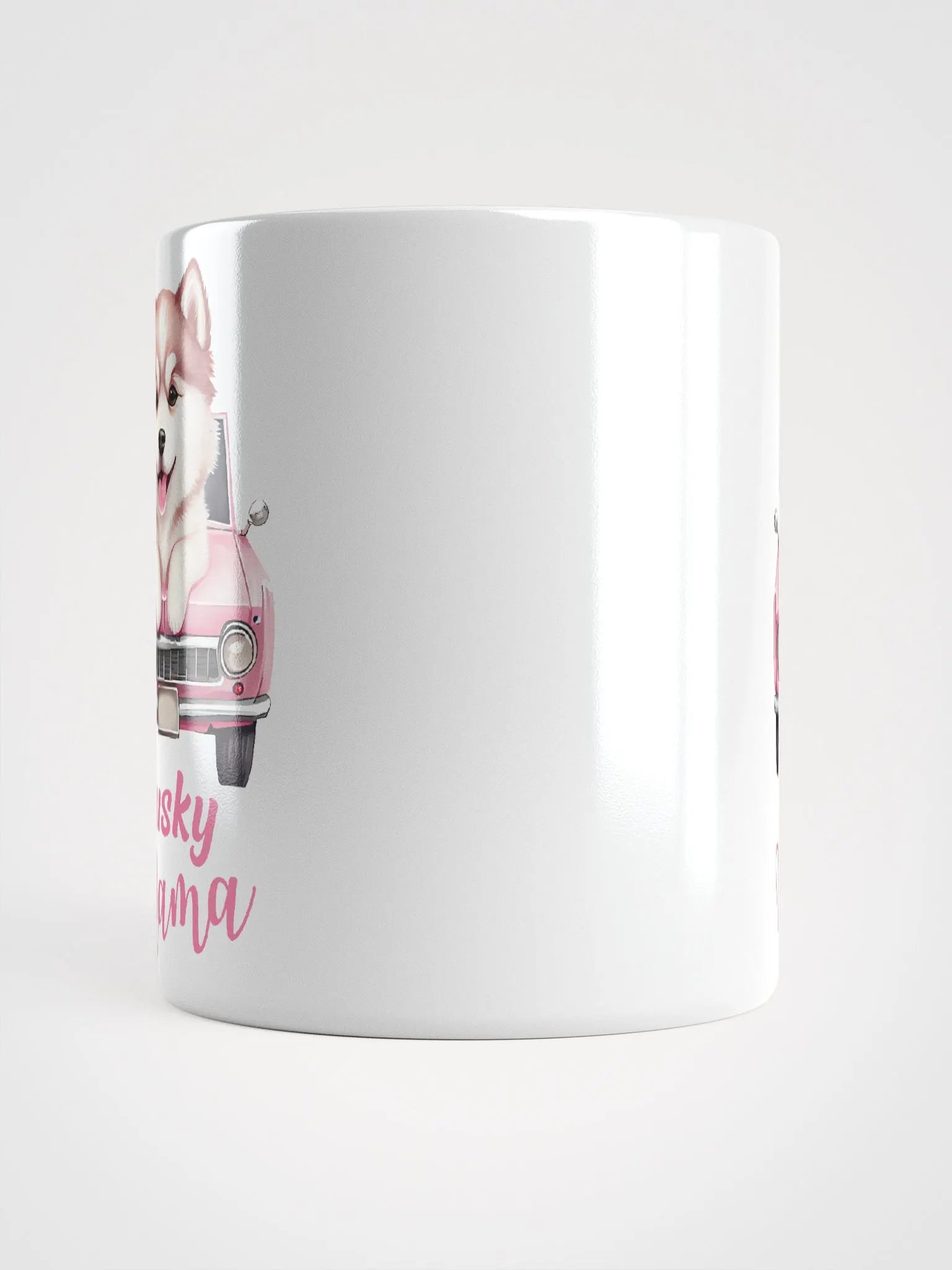 Husky Mommy White Glossy Mug product image (5)