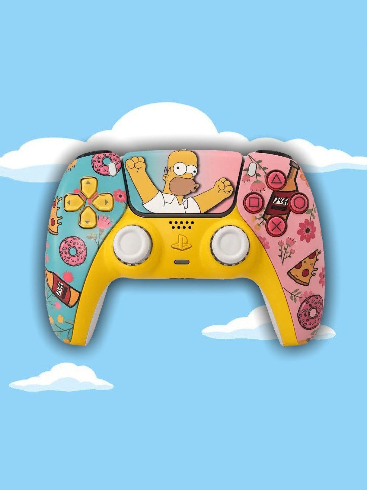 The Simpsons Inspired PS5 Controller Plates + Kit product image (1)