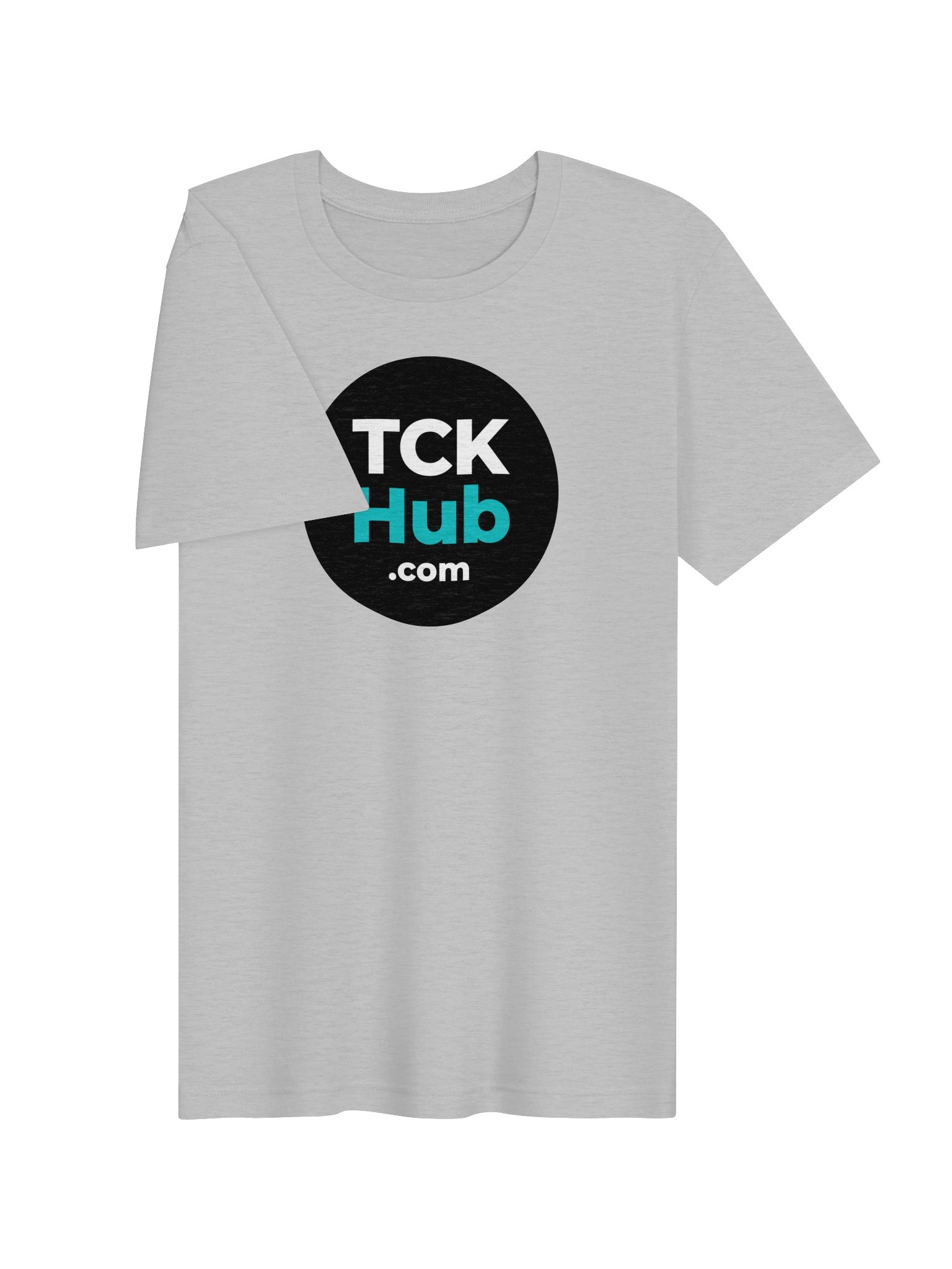 TCK Hub Round Logo Tee, Center Chest (Black Badge) product image (9)