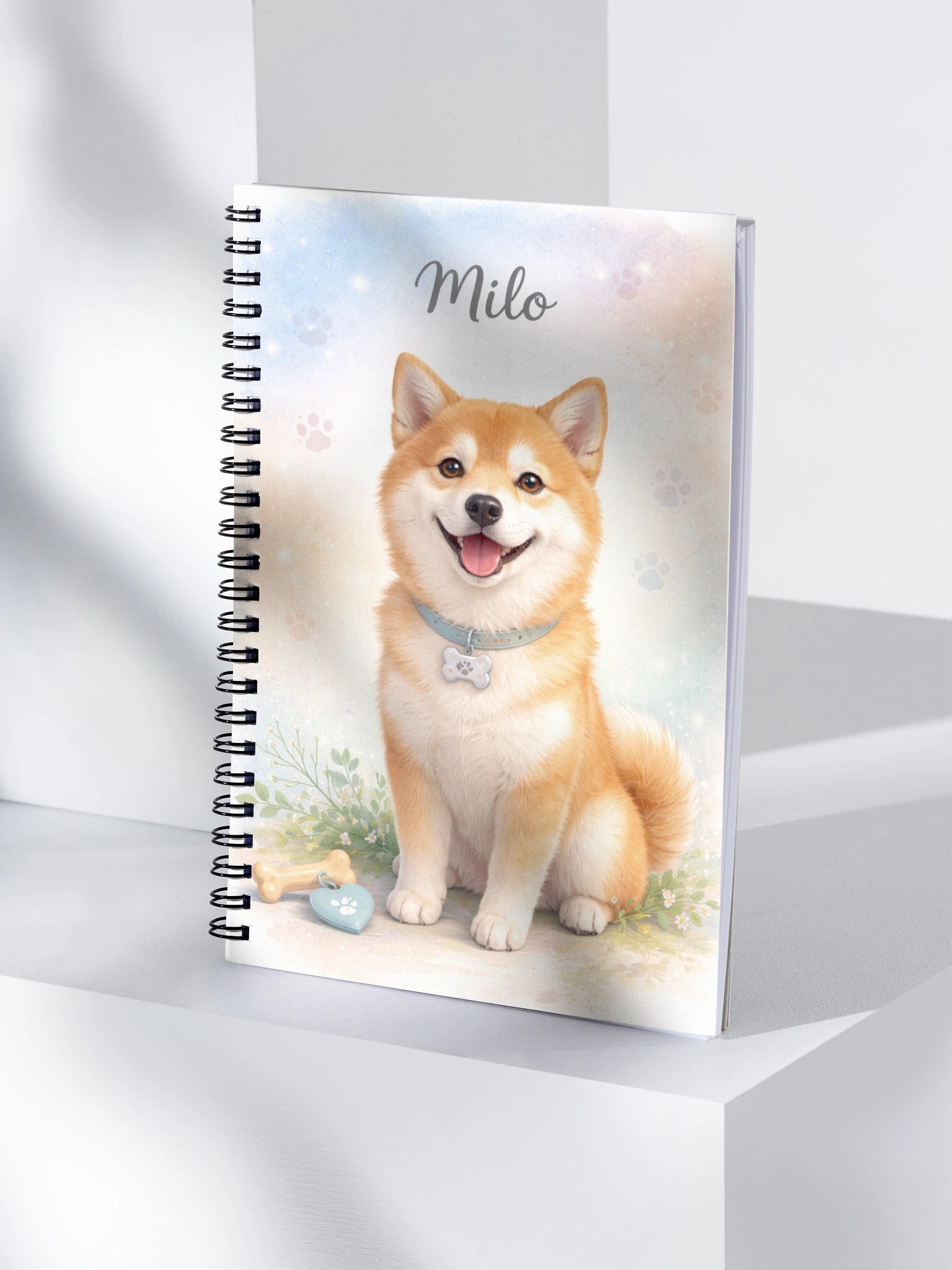 Whimsical Sky Spiral Notebook product image (4)