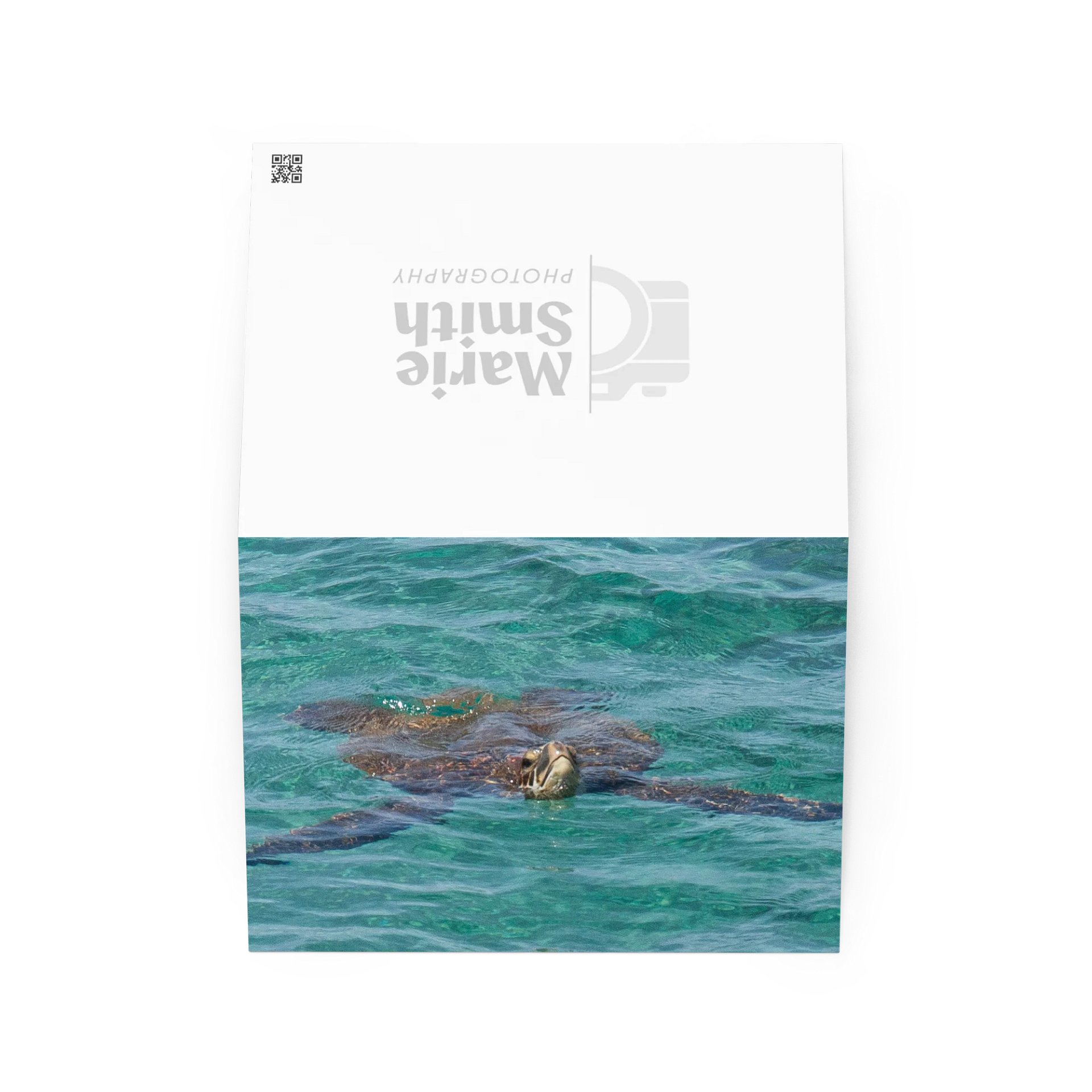 Sea Turtle Serenity Greeting Card product image (2)