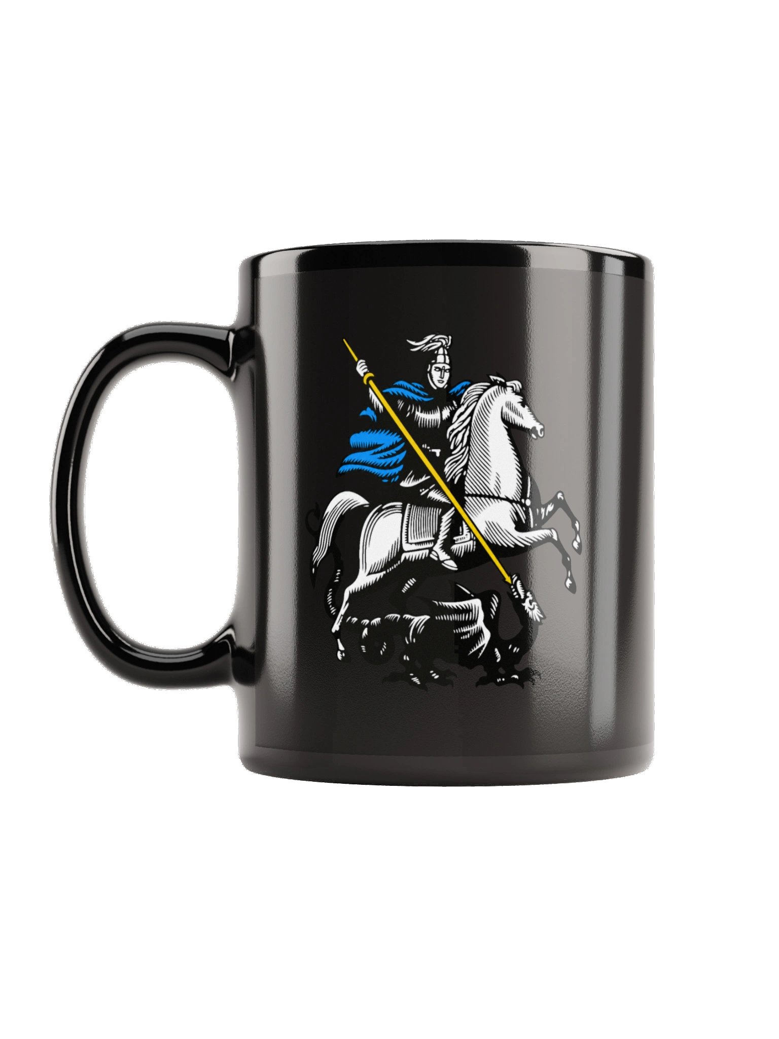 Saint George Black Mug product image (1)