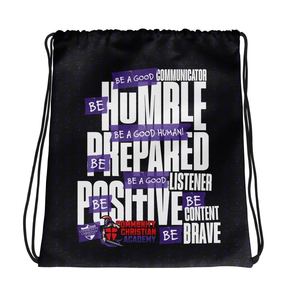 Be a Good Human Drawsting Bag product image (2)