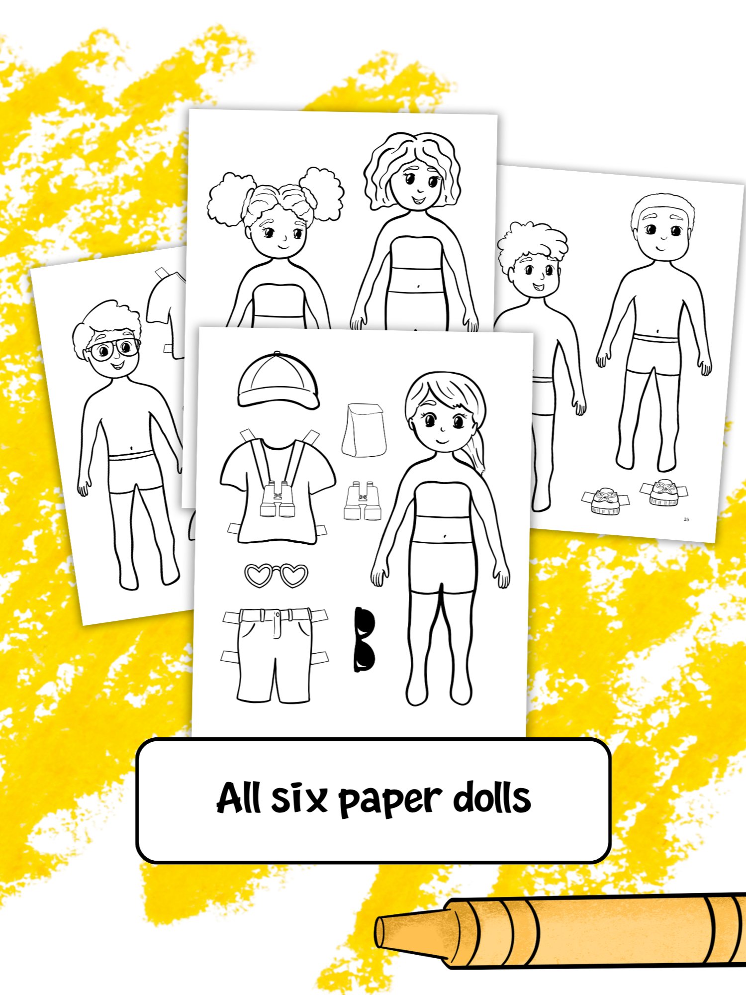 Paper Doll Bundle --Spring and Summer Collections product image (2)