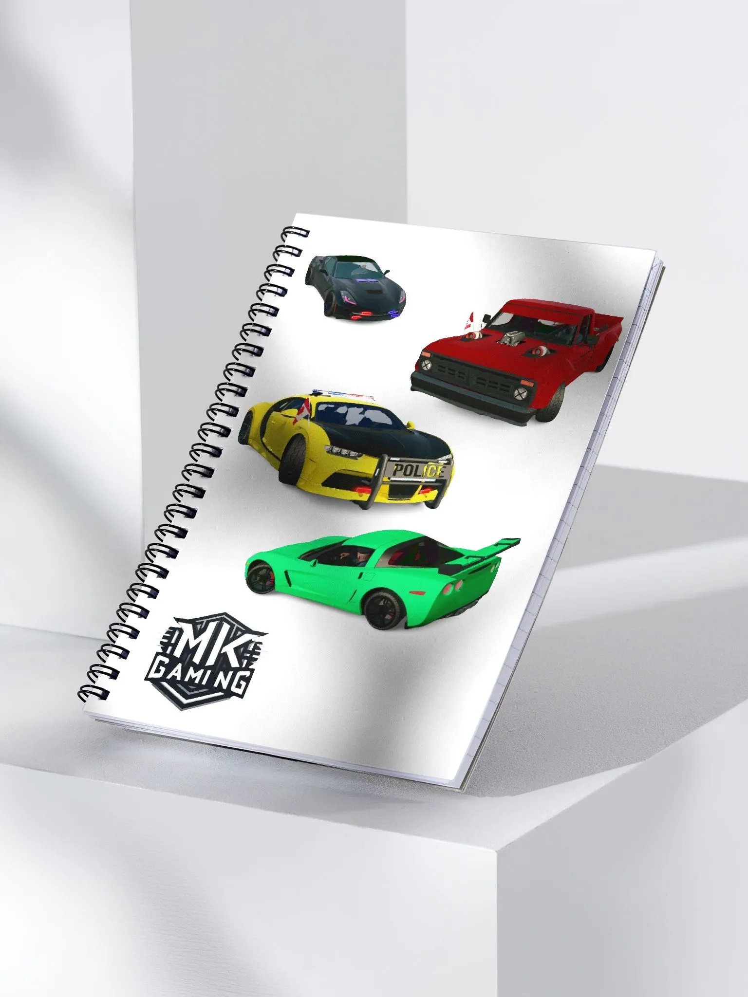 Gamer's Ride Spiral Notebook product image (3)
