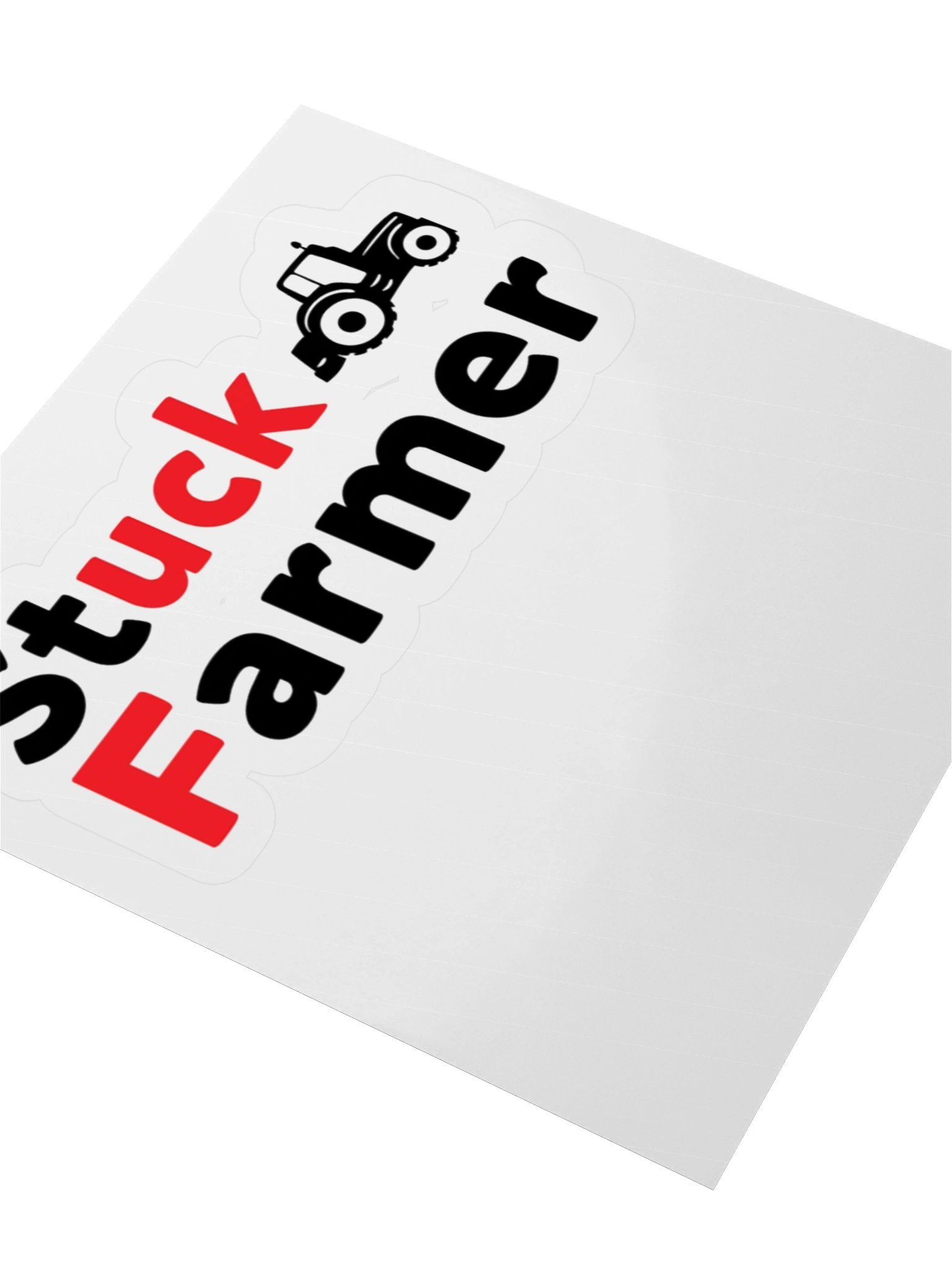 Stuck farmer stickers product image (12)