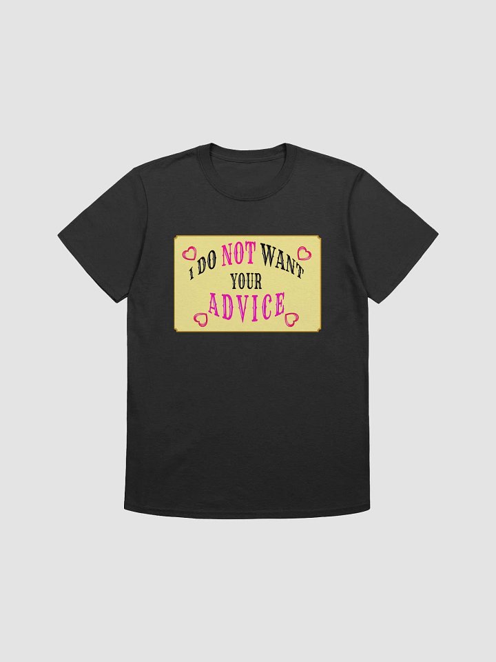 No Advice T Shirt product image (5)