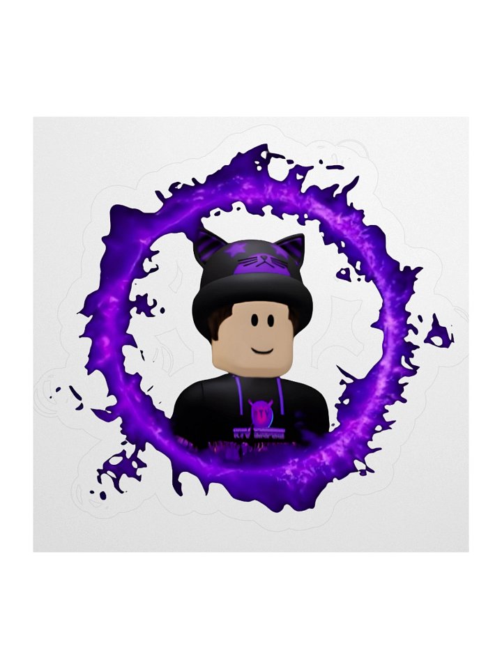Purple Fire Sticker product image (1)