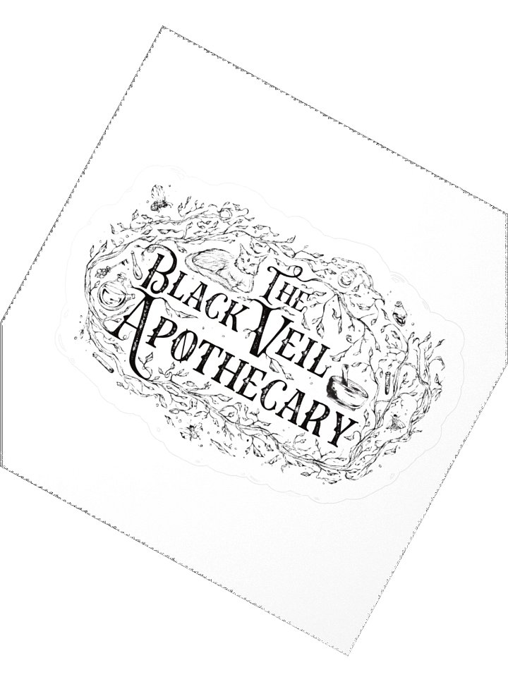 The Black Veil Apothecary Sticker product image (2)