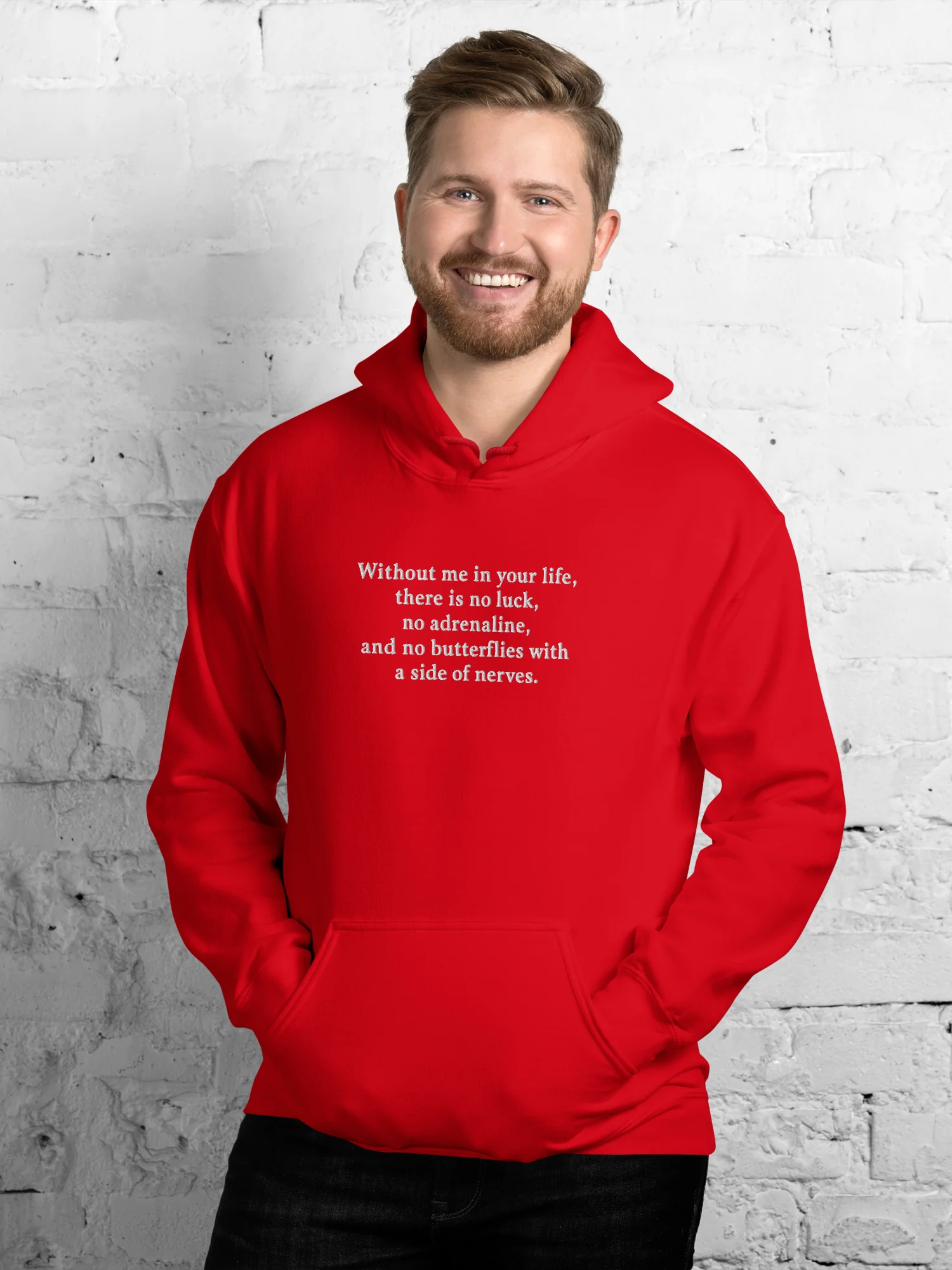 Without me in your life hoodie product image (2)