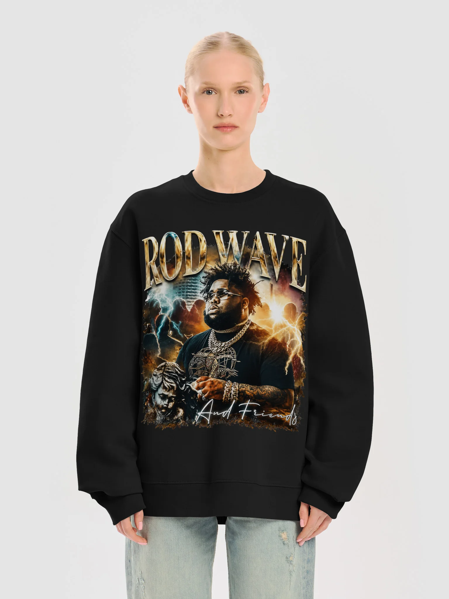 RODWAVE & Friends Lightning Poster Sweatshirt product image (9)
