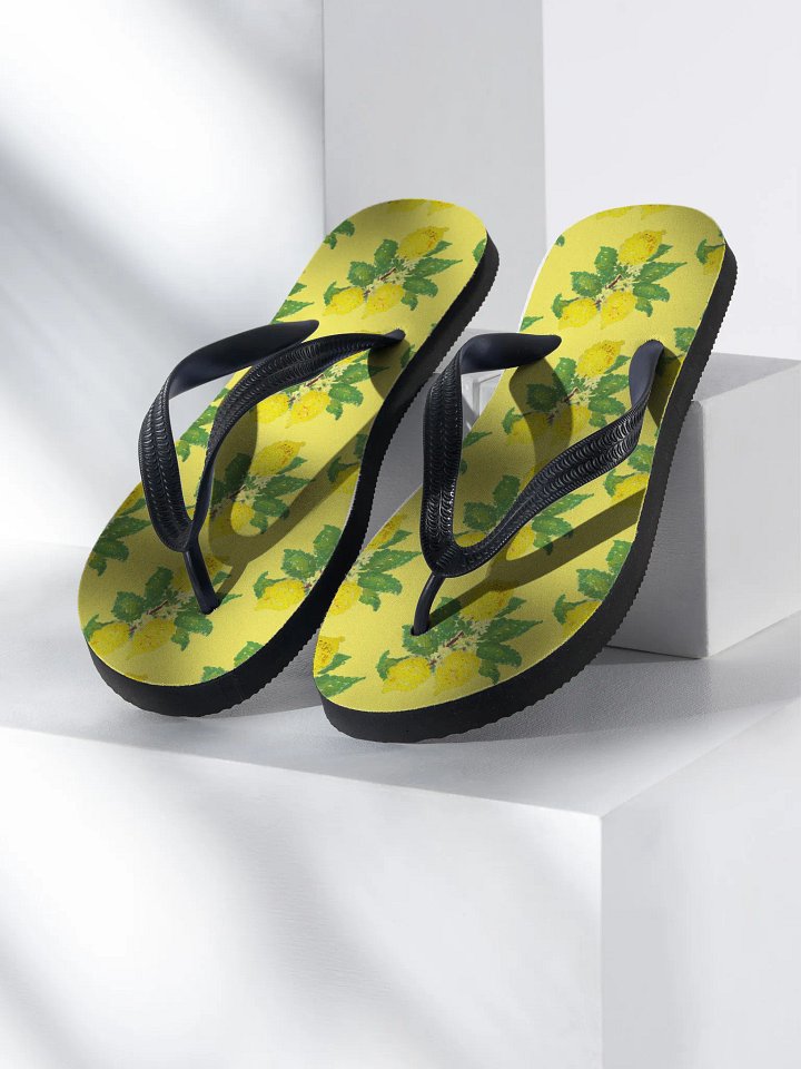 Lemon Love Yellow Flip-Flop product image (1)