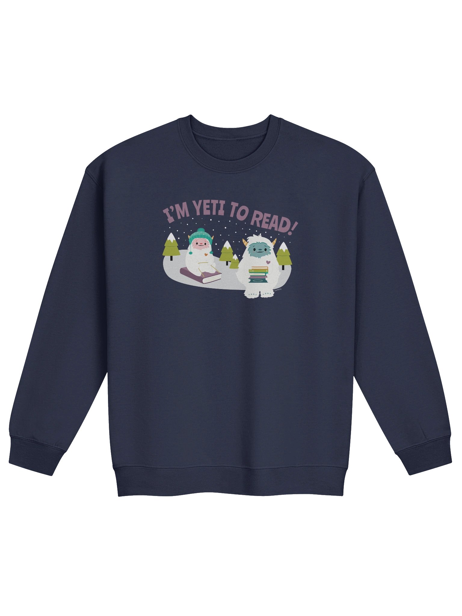 I'm Yeti to Read! Sweatshirt product image (4)