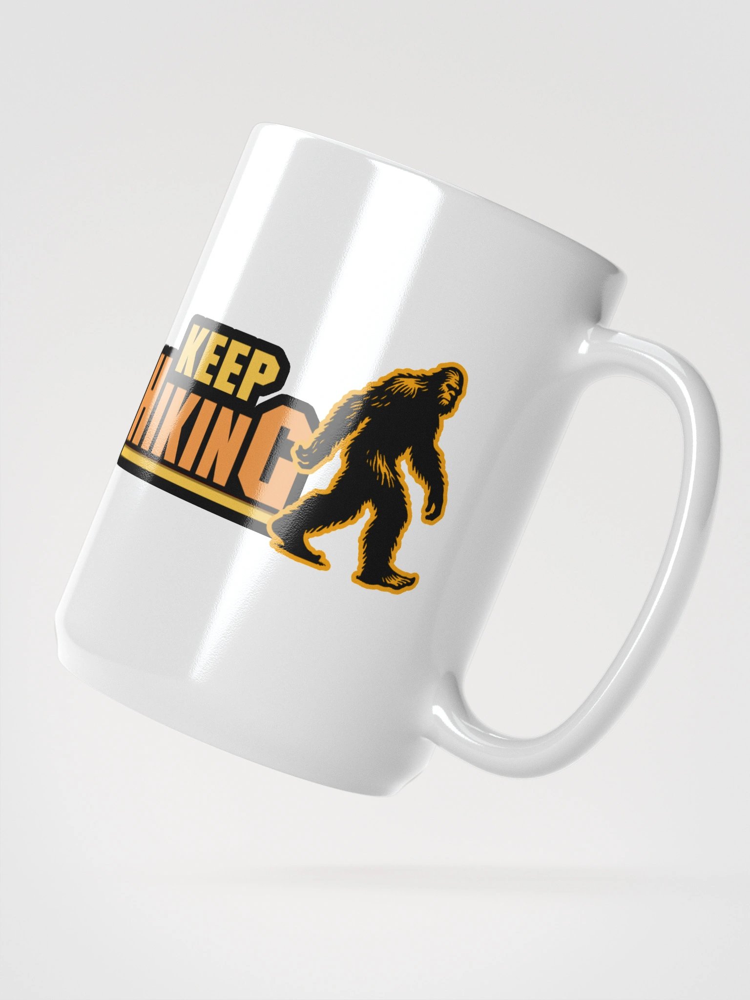 Keep Hiking Squatch MUG product image (3)