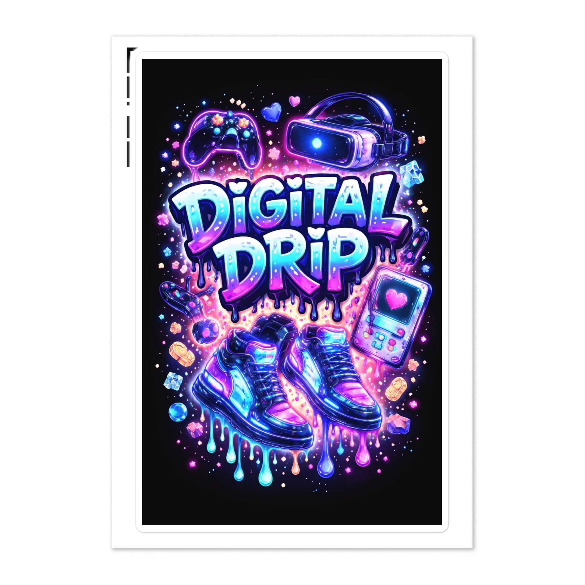Digital drip sticker product image (1)