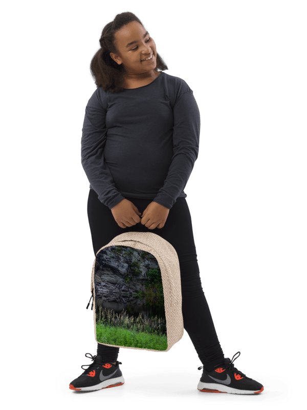 Design-backpack - River by the rock (Light-colored Design) product image (1)