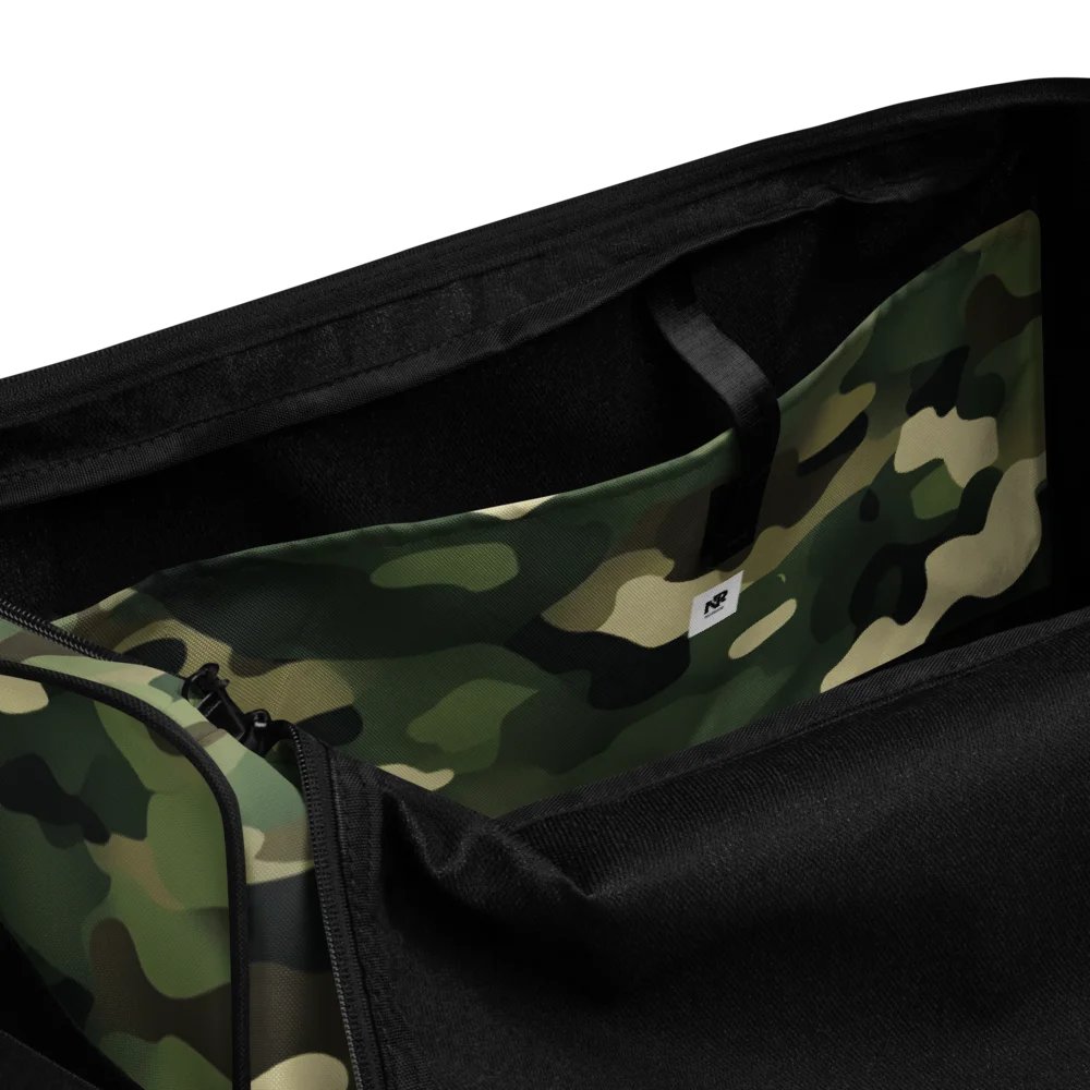 NR-Nurain- Monogram All-Over Print Duffle Bag product image (6)