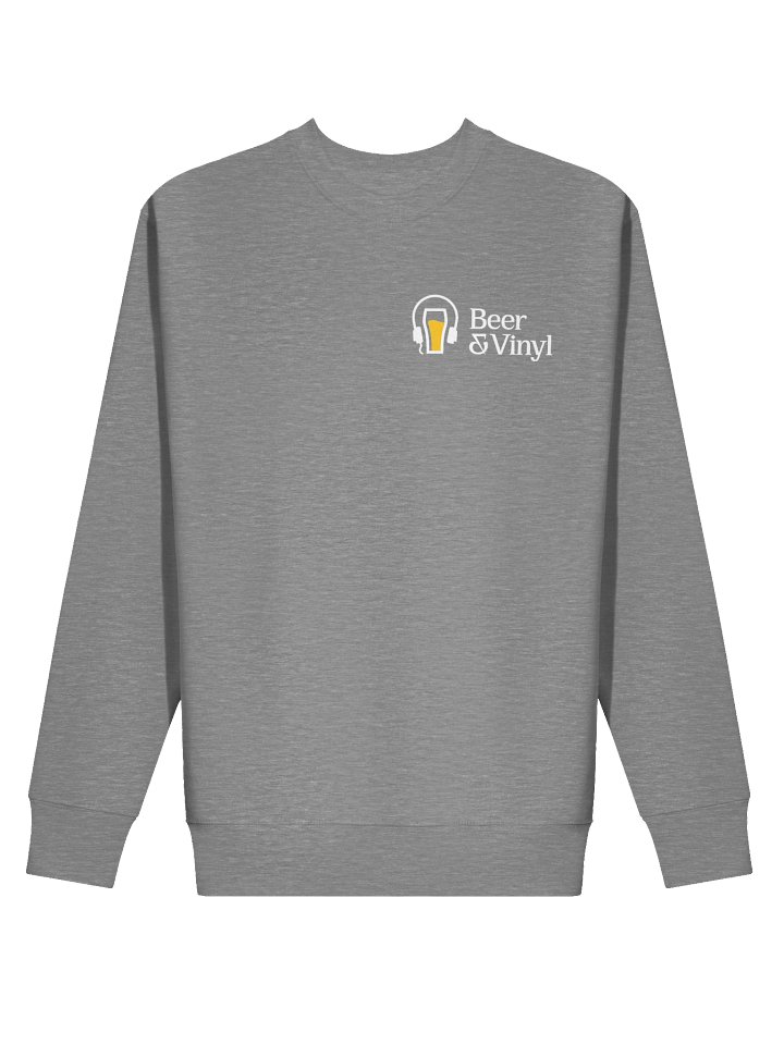 Beer & Vinyl Grey Sweater product image (2)