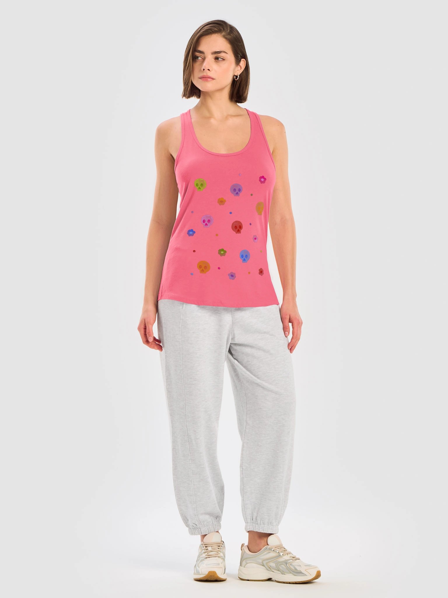 Whimsy Skulls Racerback product image (19)