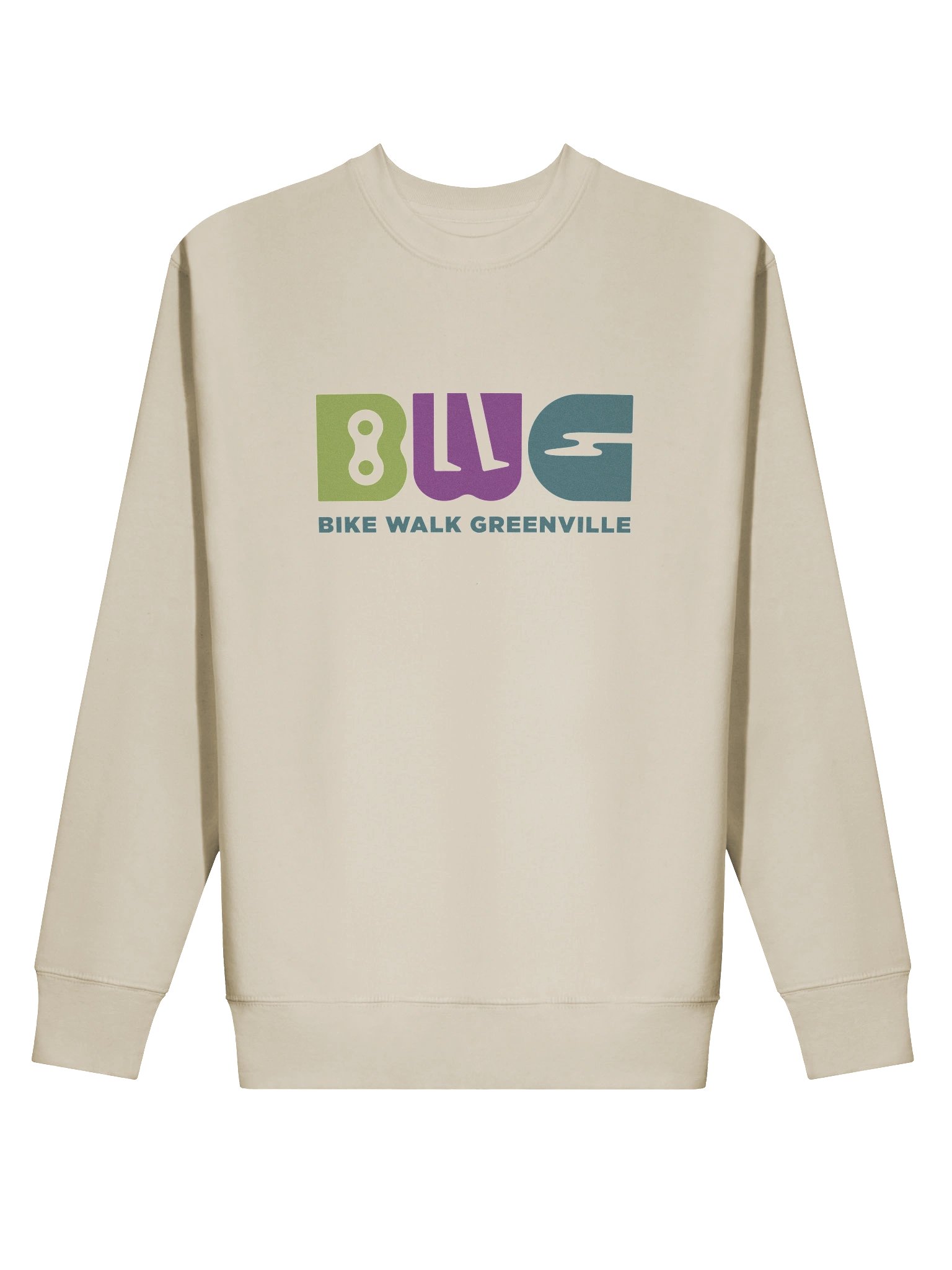 BWG color logo sweatshirt product image (2)