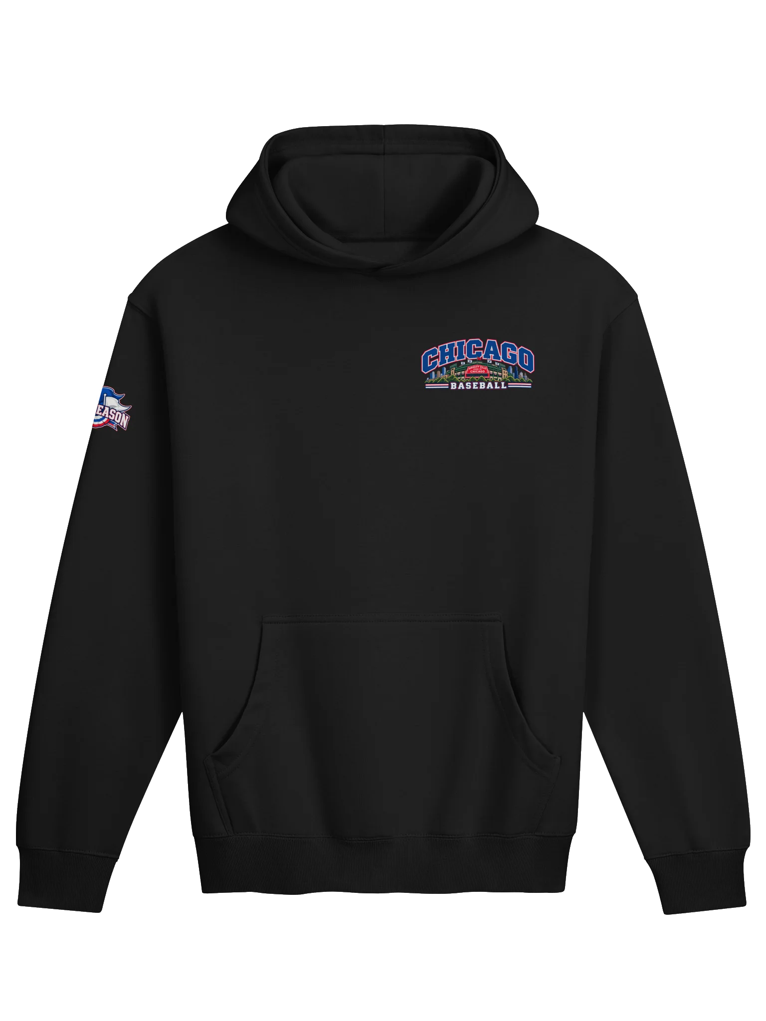Chicago Northside Baseball 2026 "Postseason" Animated Player Box Hoodie product image (1)