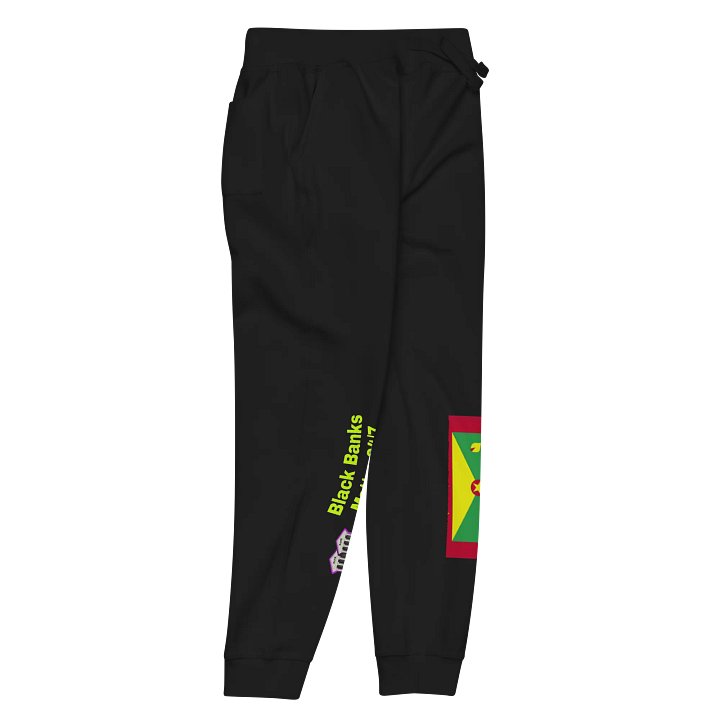 Grenada Flag Inspired Unisex Fleece Joggers product image (2)
