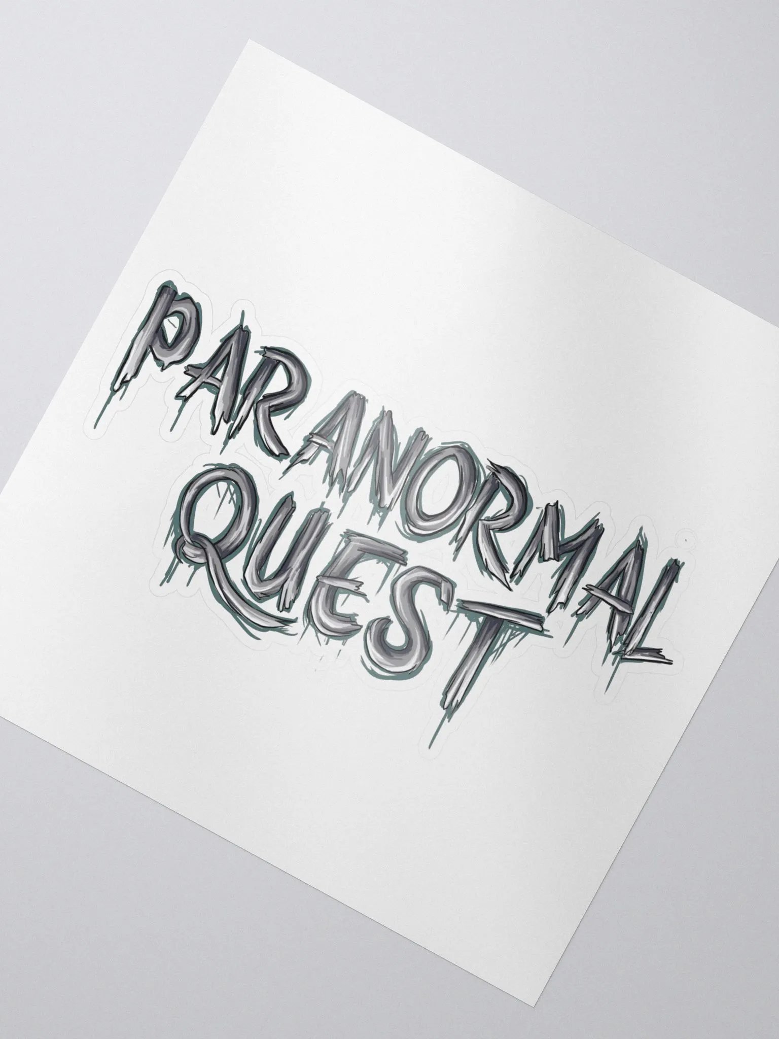 Zombie Logo Sticker product image (2)