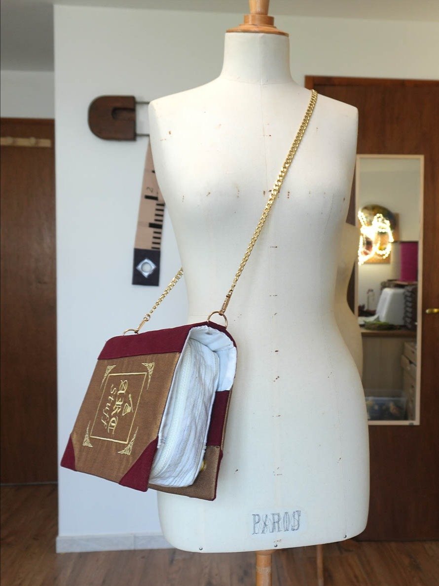 Fabric Book Bag Sewing Pattern product image (6)